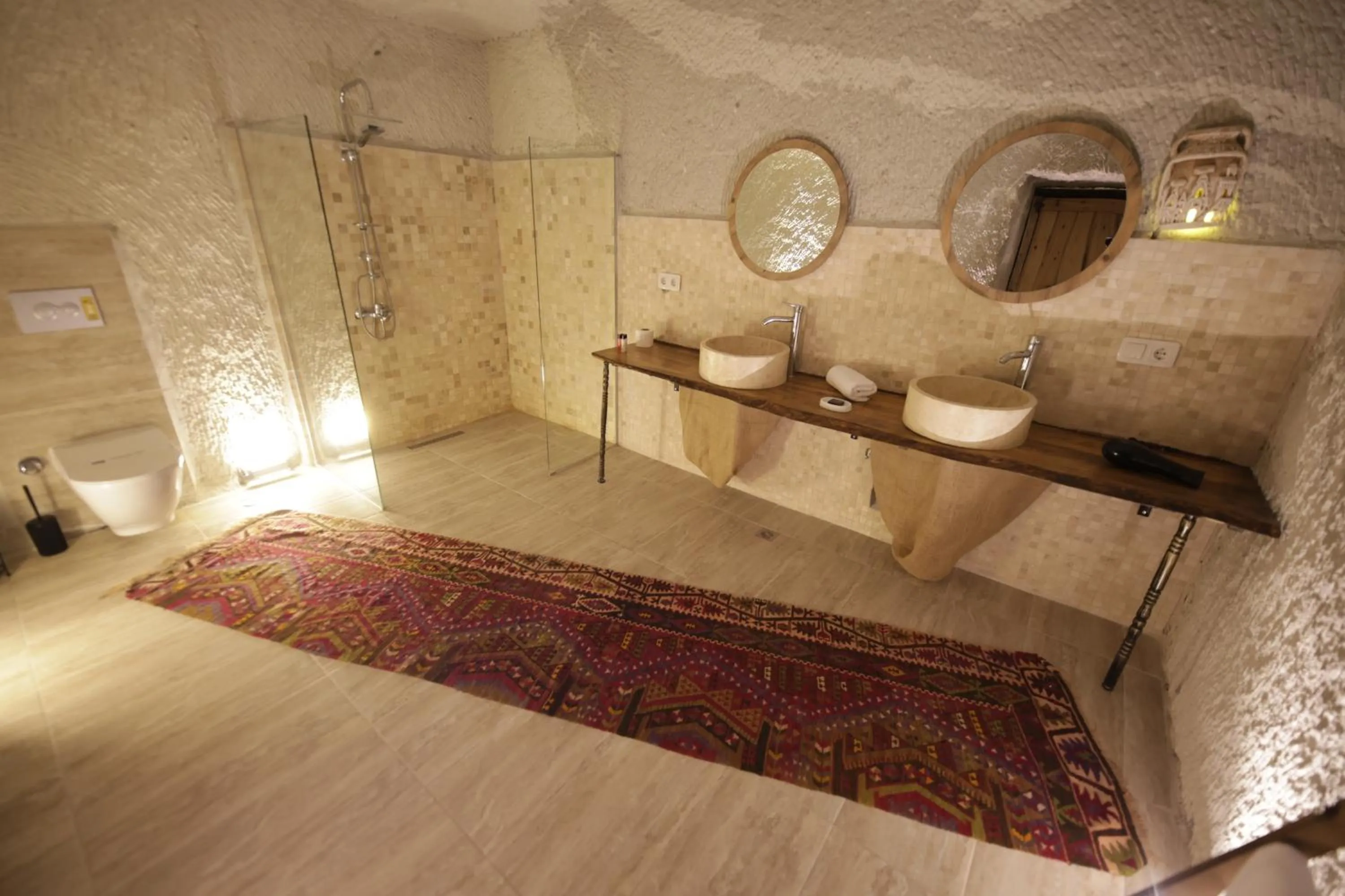 Shower in My Cave Suites