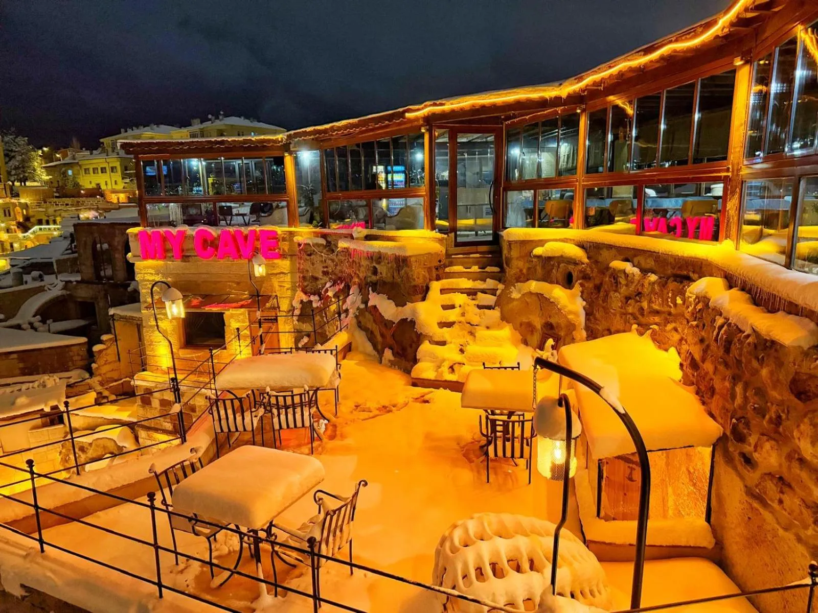 Property building in My Cave Suites