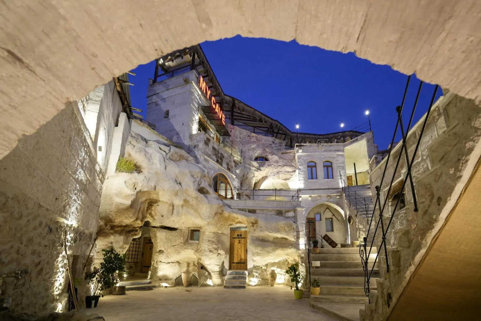 Property building in My Cave Suites Property building in My Cave Suites