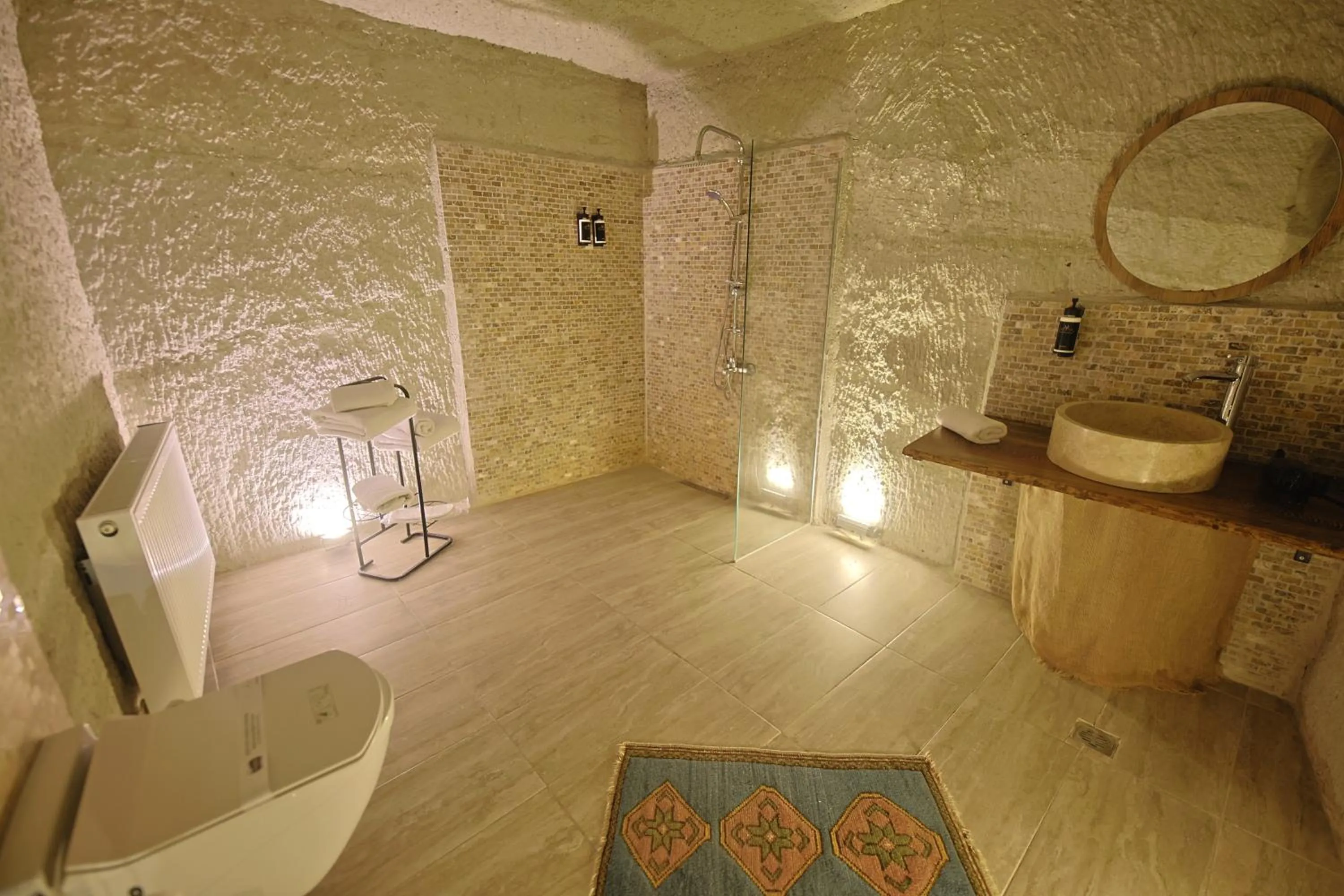 Shower in My Cave Suites