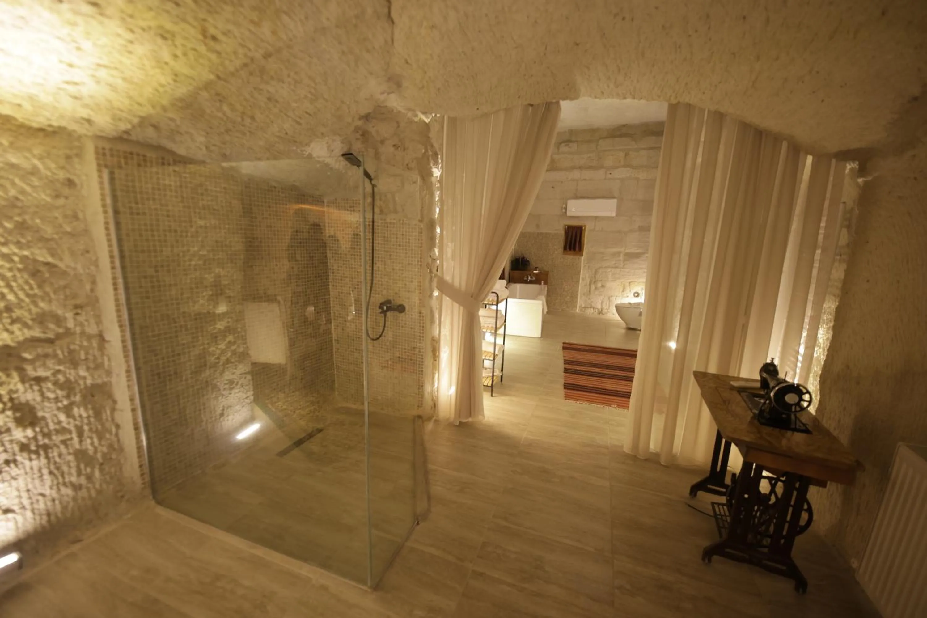 Shower in My Cave Suites