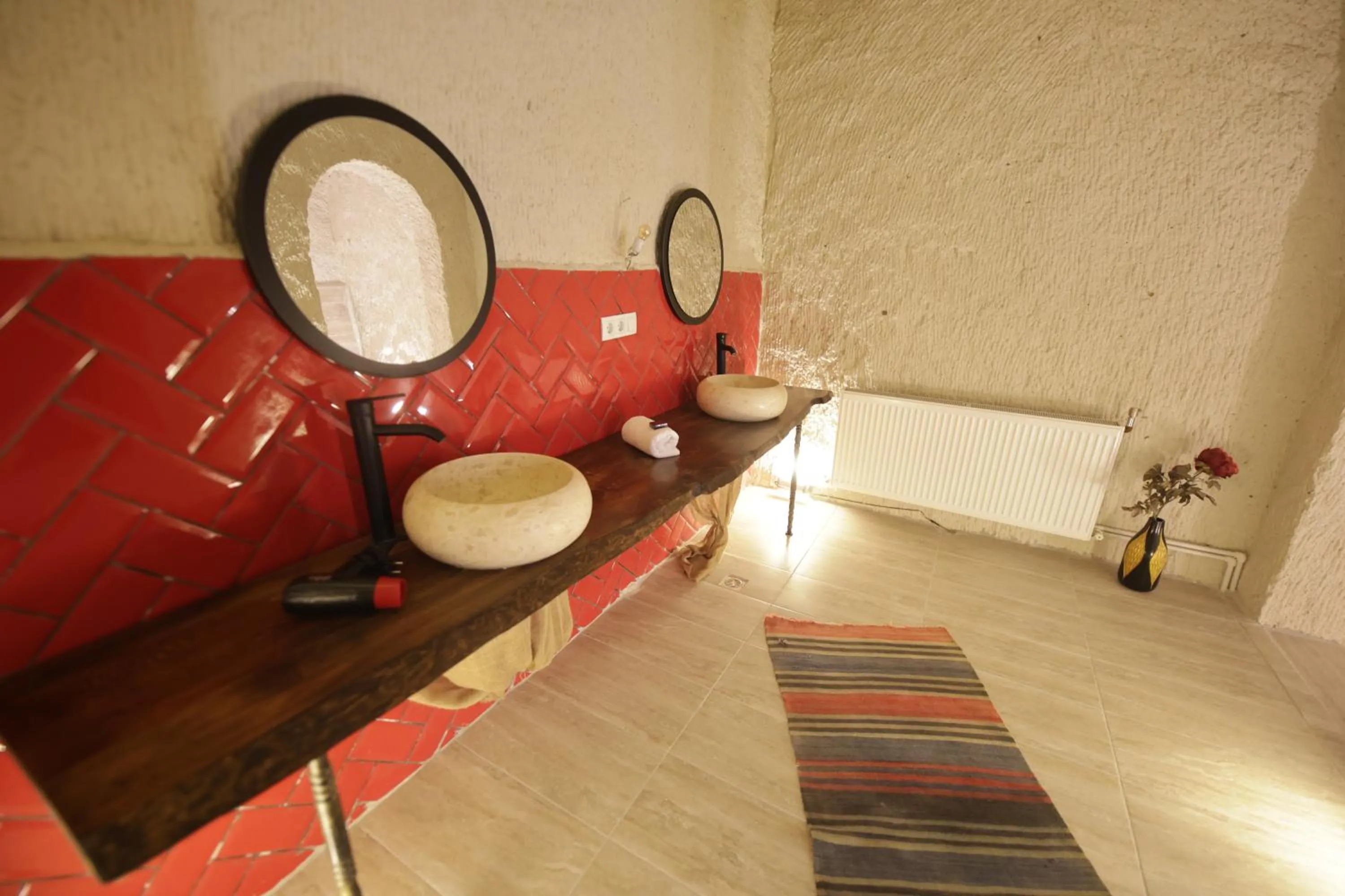 Bathroom in My Cave Suites