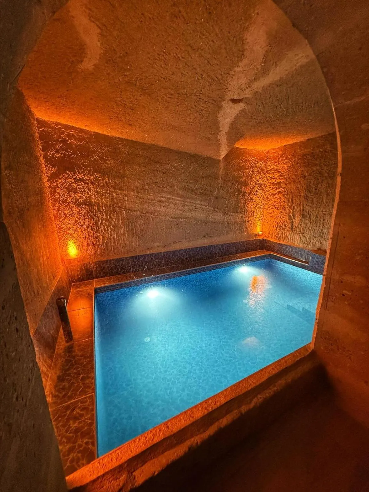 Swimming pool in My Cave Suites