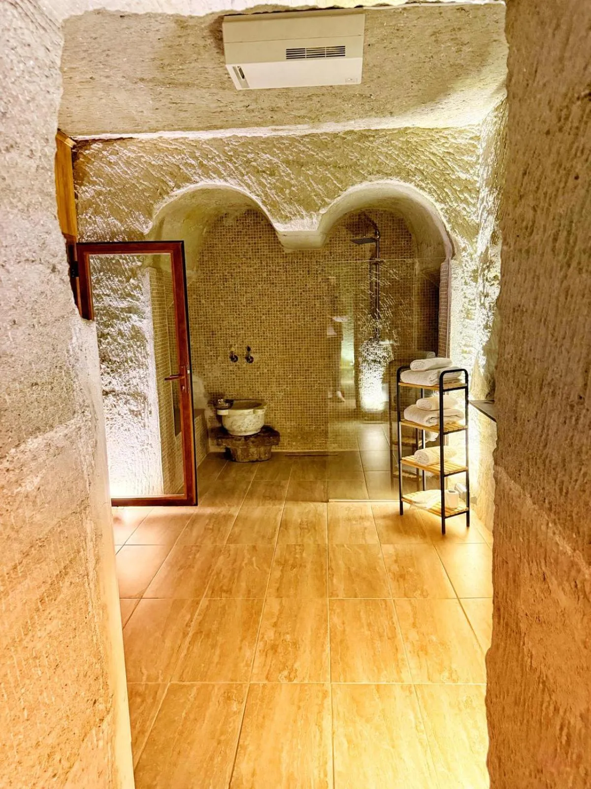 Shower in My Cave Suites