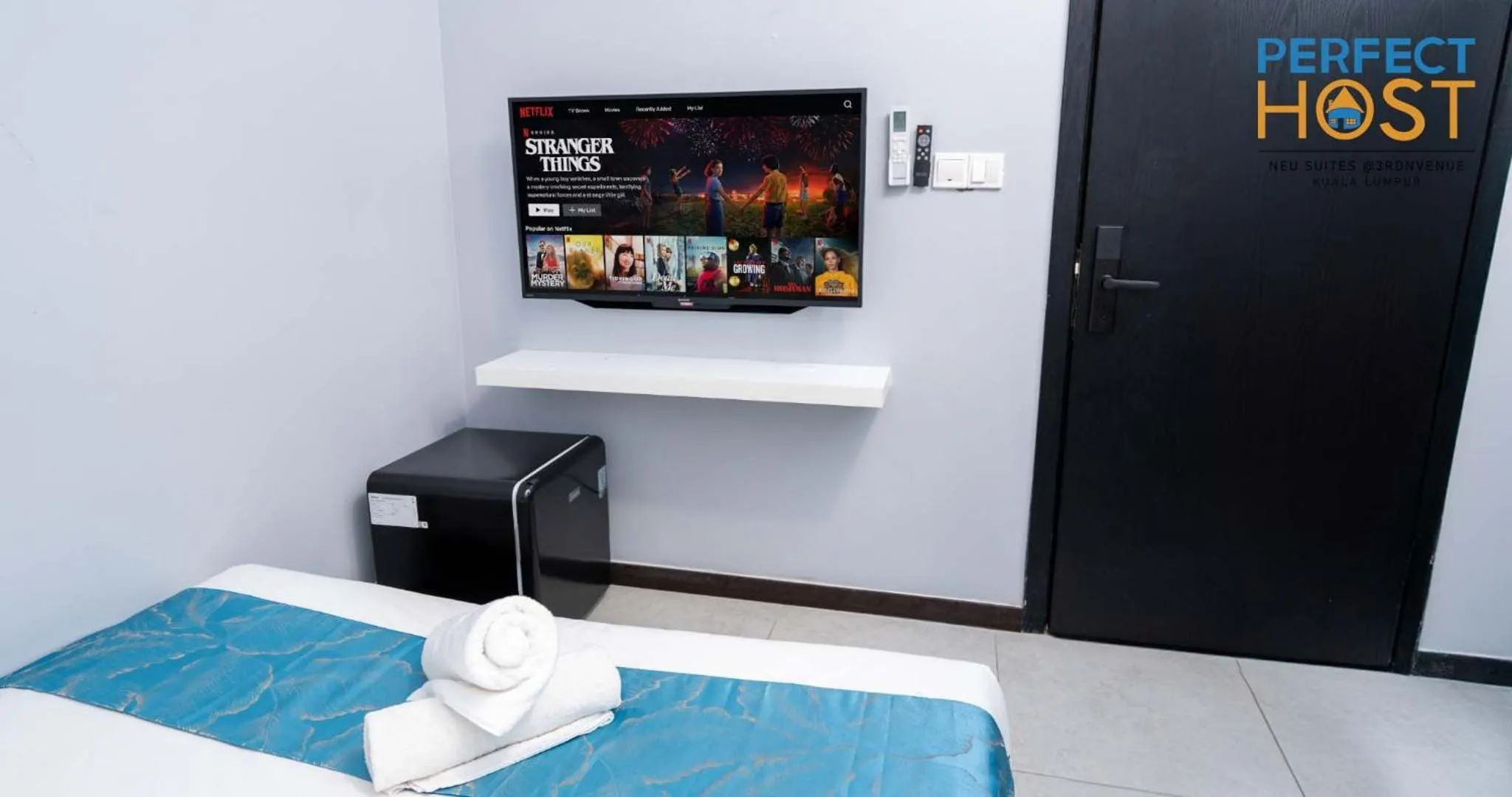 Bed in Neu Suites @ 3rdNvenue by Perfect Host