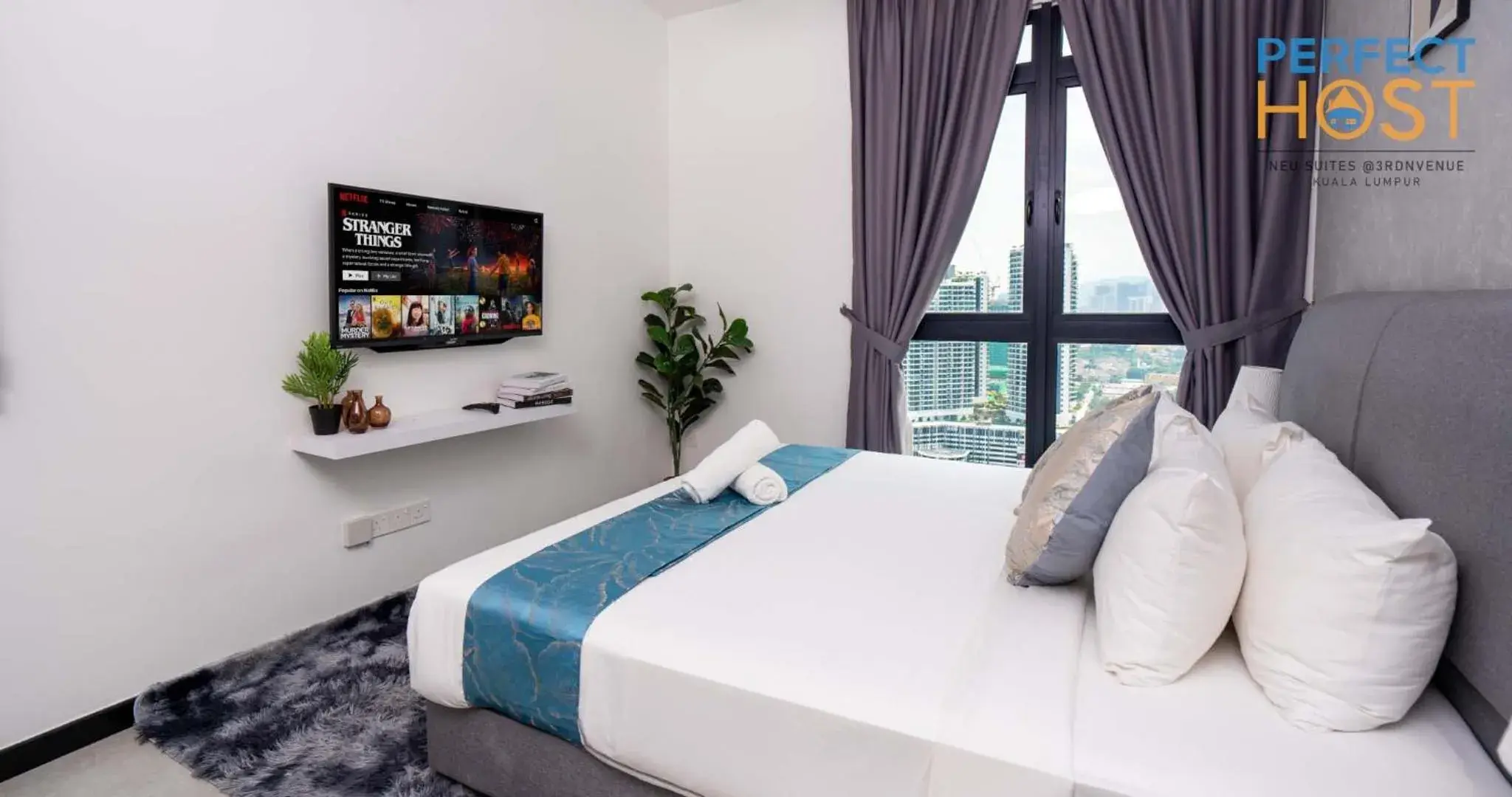 Bed in Neu Suites @ 3rdNvenue by Perfect Host Bed in Neu Suites @ 3rdNvenue by Perfect Host