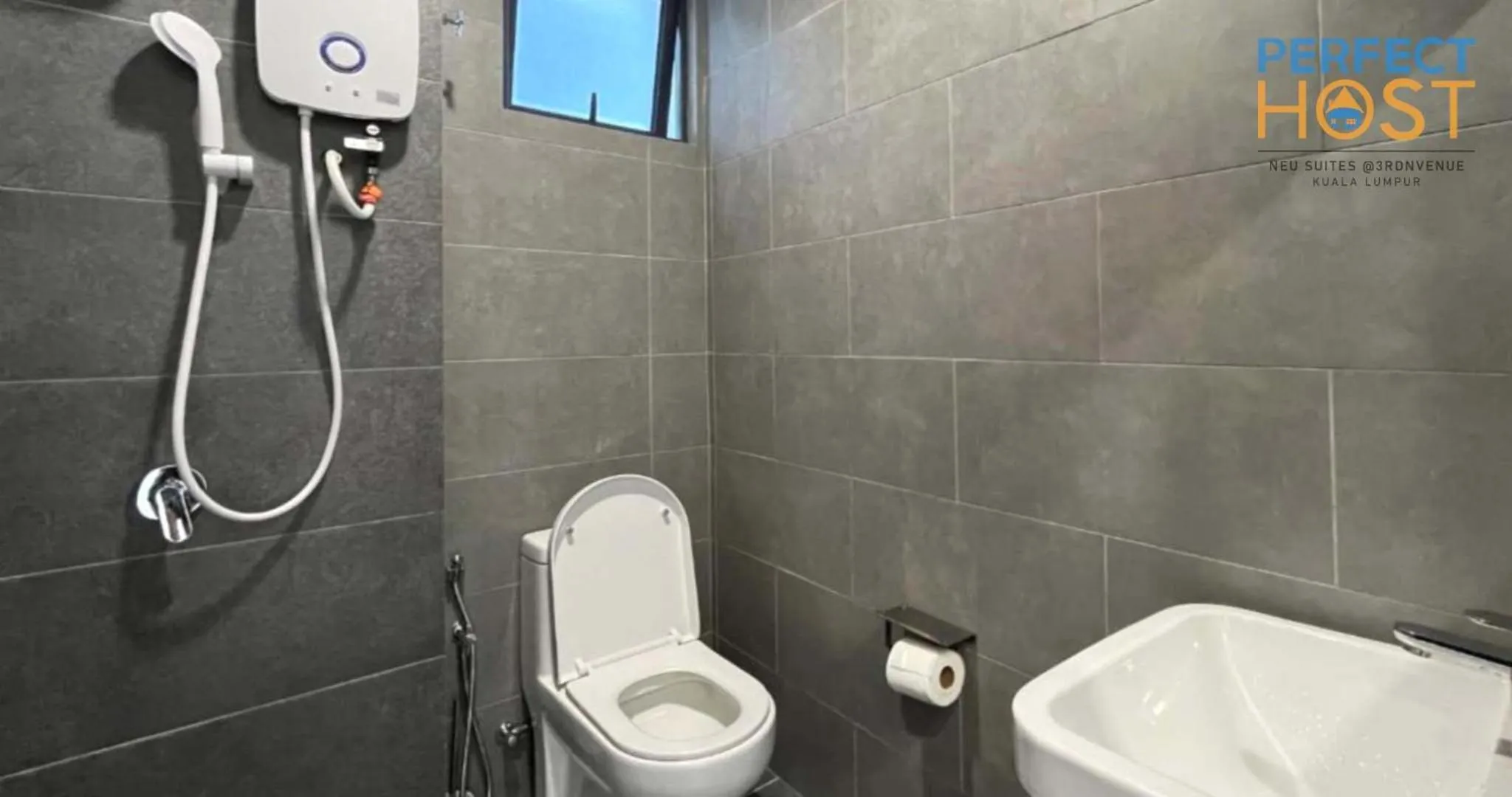 Shower in Neu Suites @ 3rdNvenue by Perfect Host