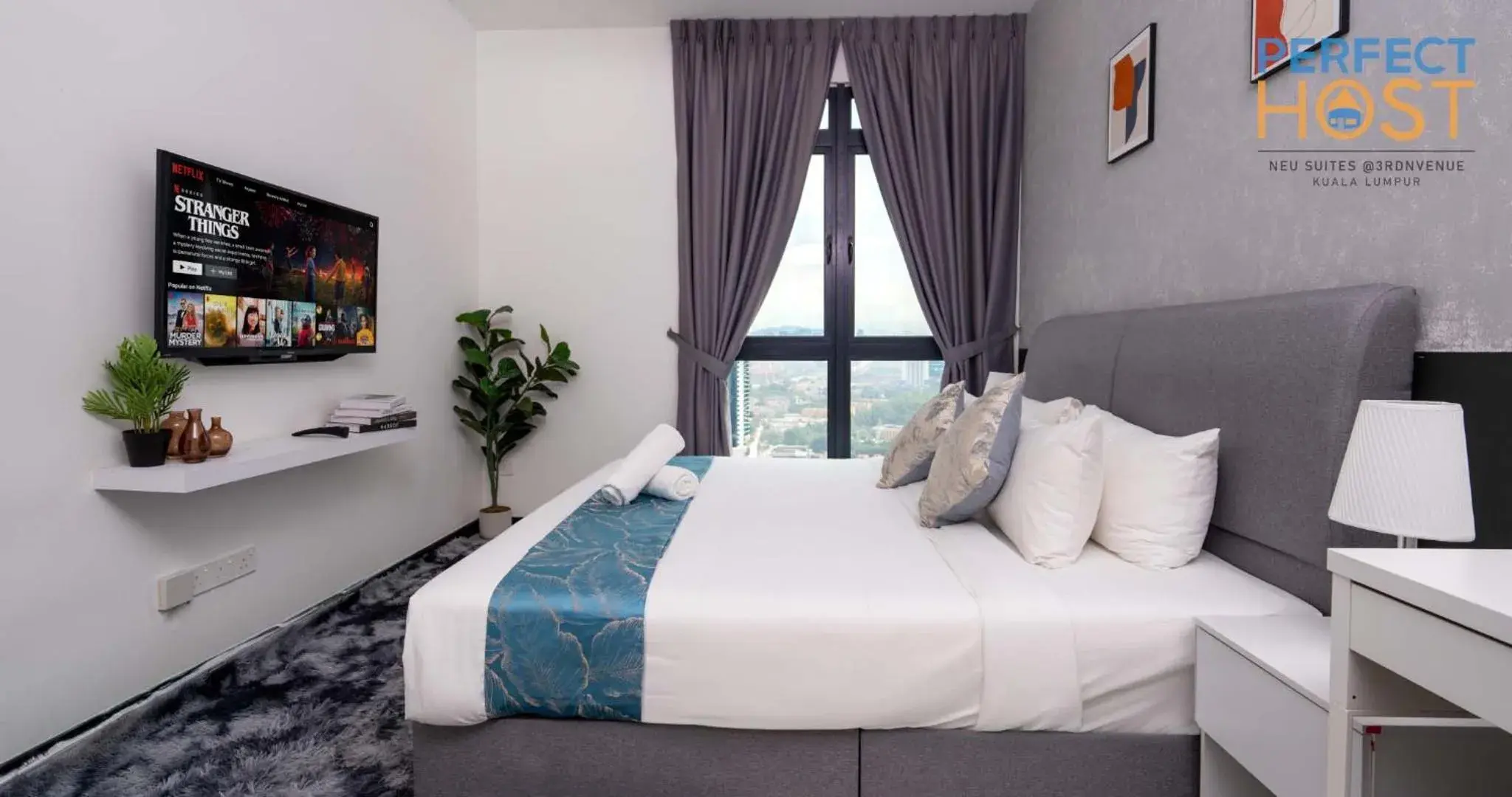 Bed in Neu Suites @ 3rdNvenue by Perfect Host Bed in Neu Suites @ 3rdNvenue by Perfect Host
