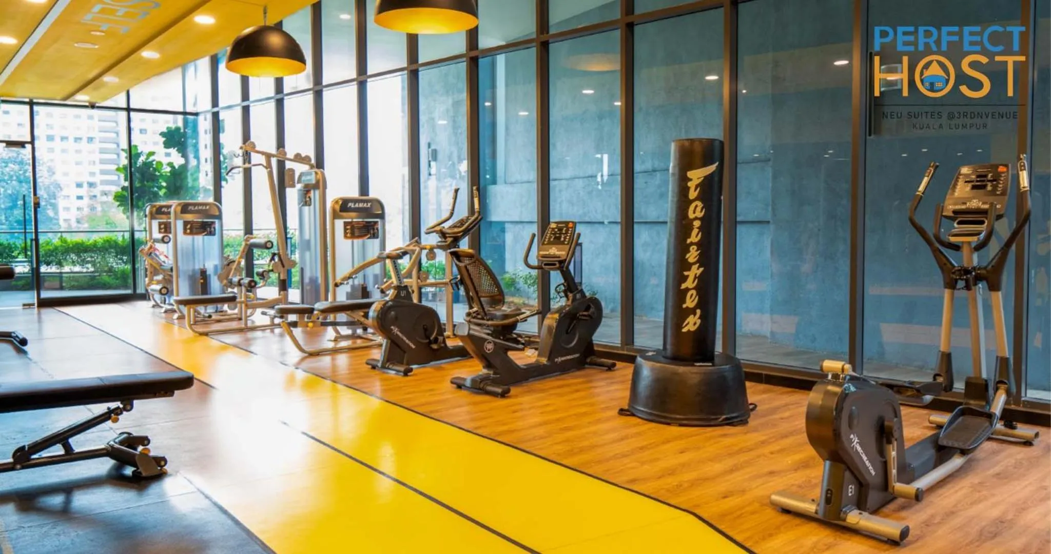 Fitness centre/facilities in Neu Suites @ 3rdNvenue by Perfect Host