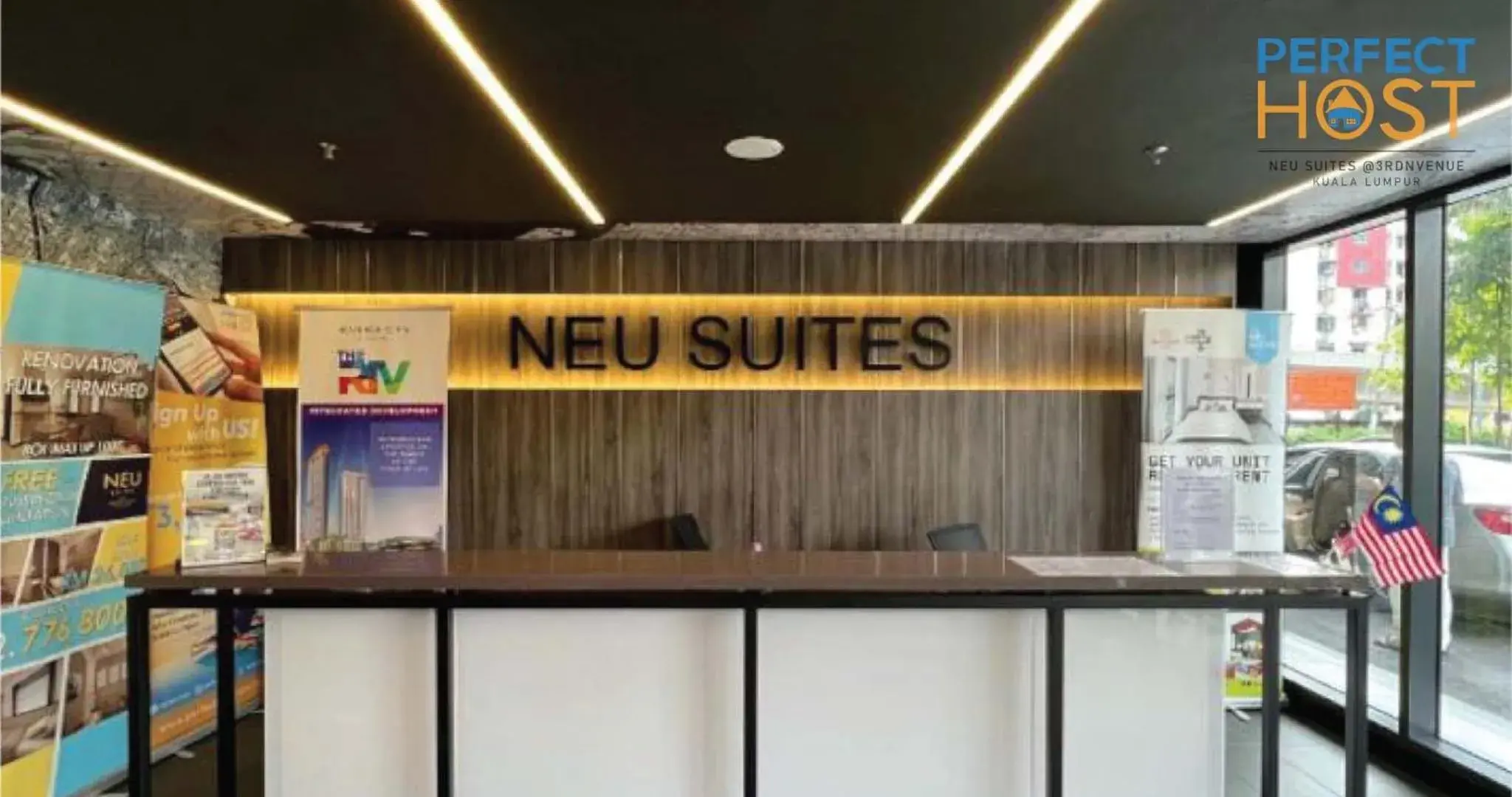 Lobby or reception in Neu Suites @ 3rdNvenue by Perfect Host Lobby or reception in Neu Suites @ 3rdNvenue by Perfect Host
