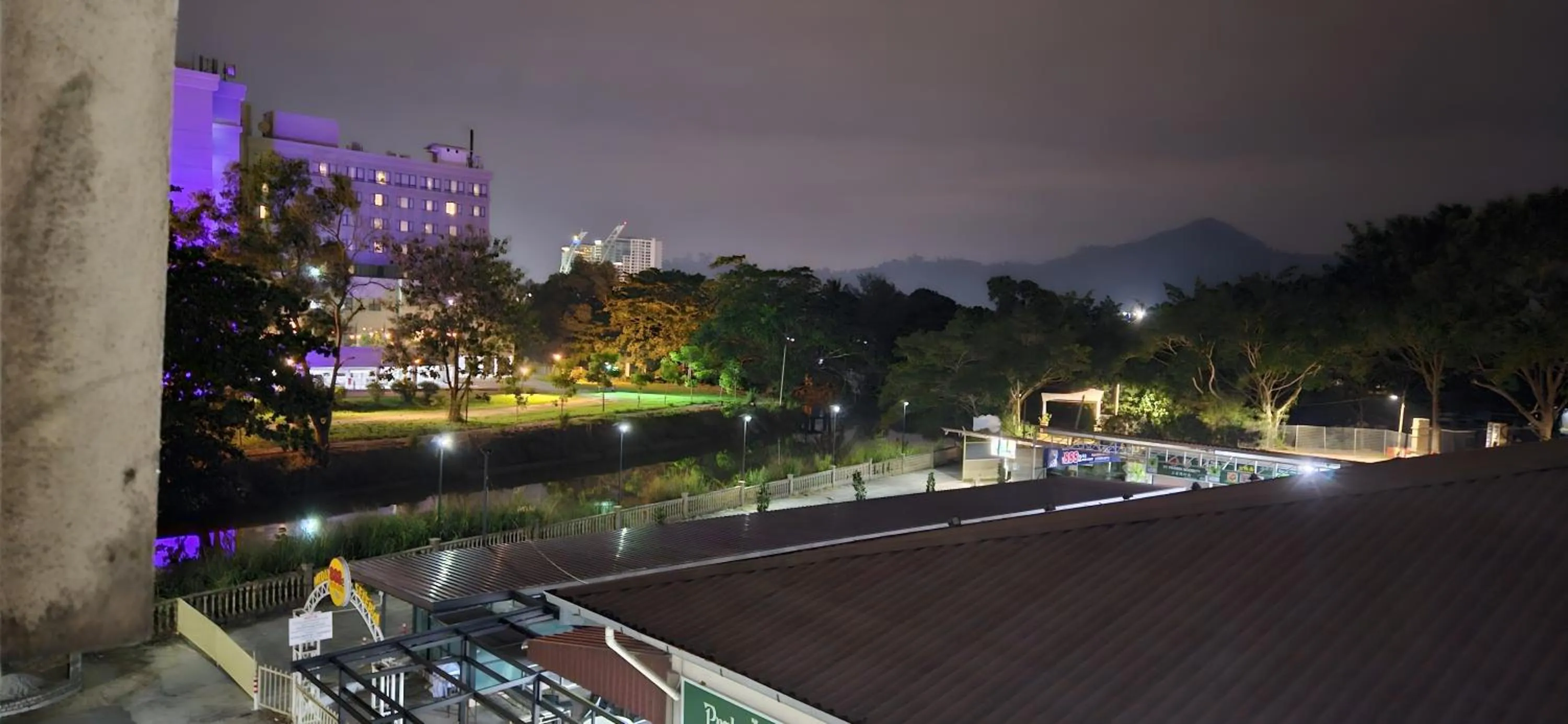 City view in Hotel Twelve at 12 Kuantan Centre