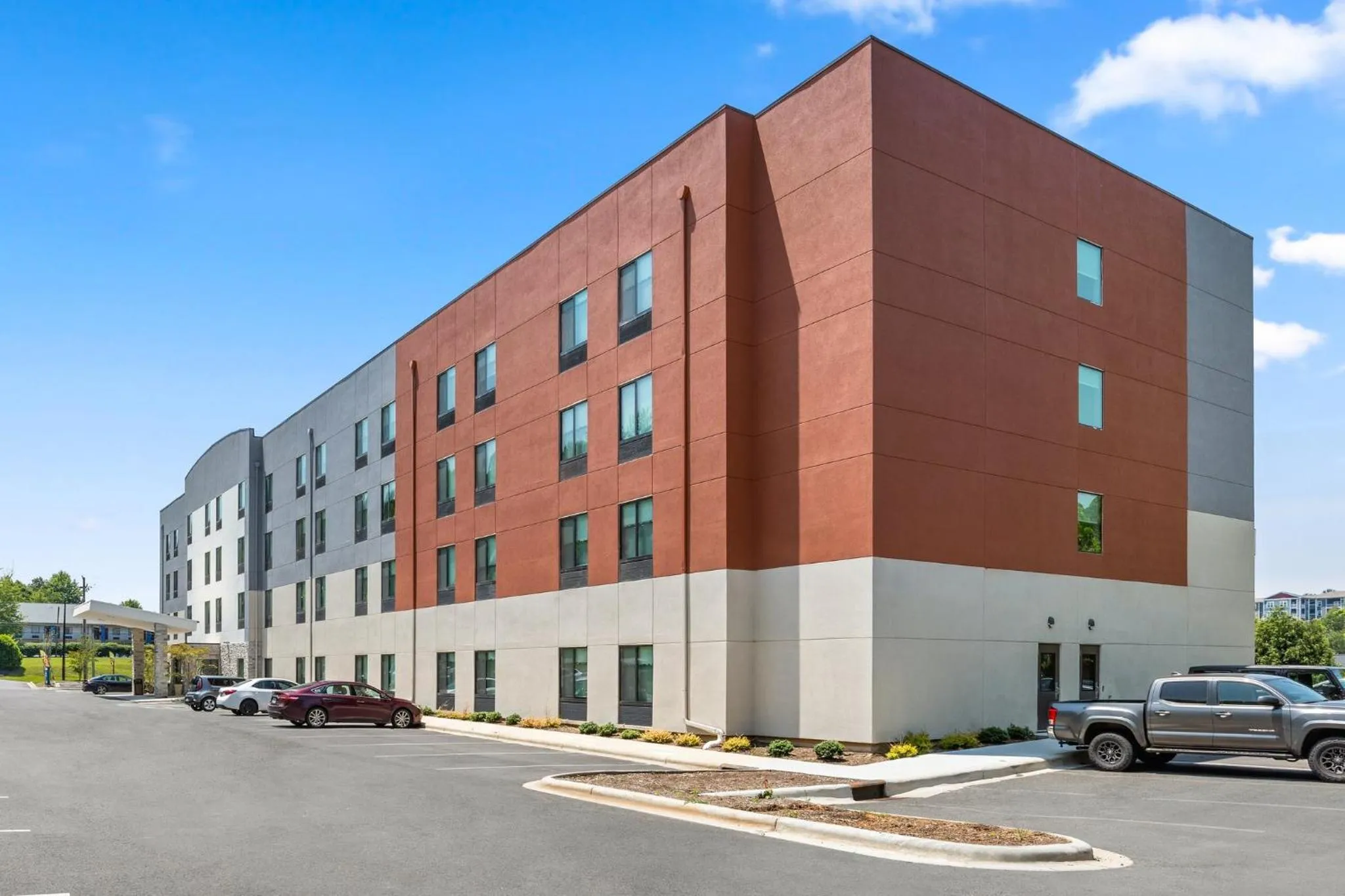Property building in Holiday Inn Express Asheville Woodfin by IHG