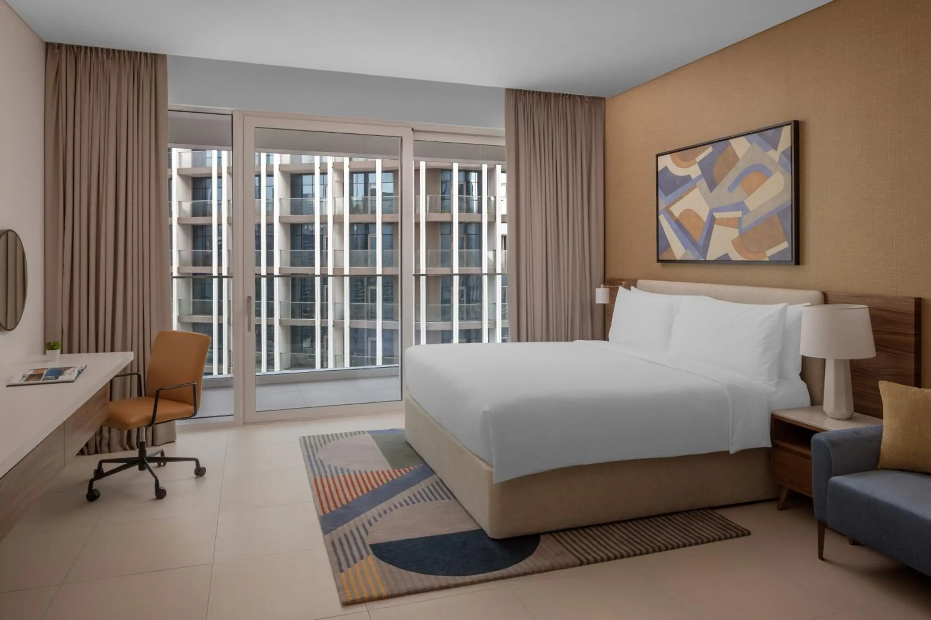 Bedroom, Bed in Staybridge Suites Dubai Business Bay by IHG Bedroom, Bed in Staybridge Suites Dubai Business Bay by IHG