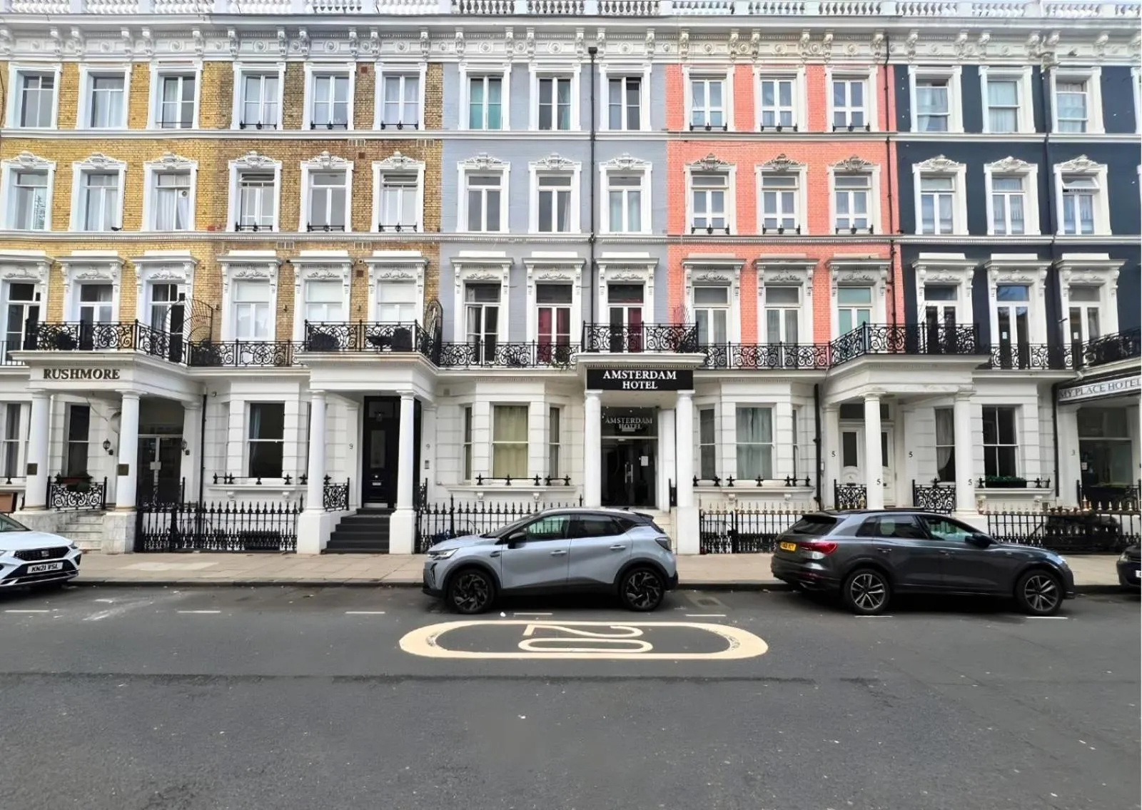 Property building in Amsterdam Hotel