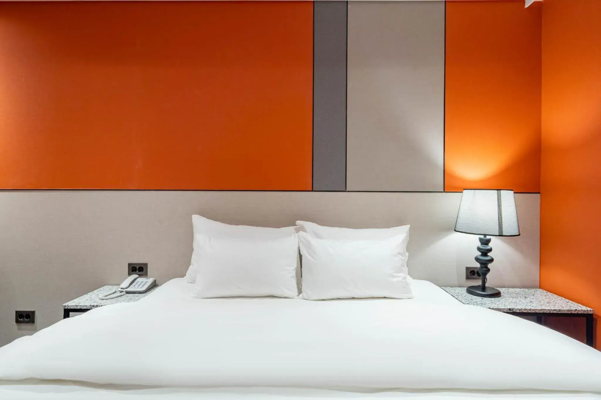 Bed in Jecheon The Wall Hotel Bed in Jecheon The Wall Hotel