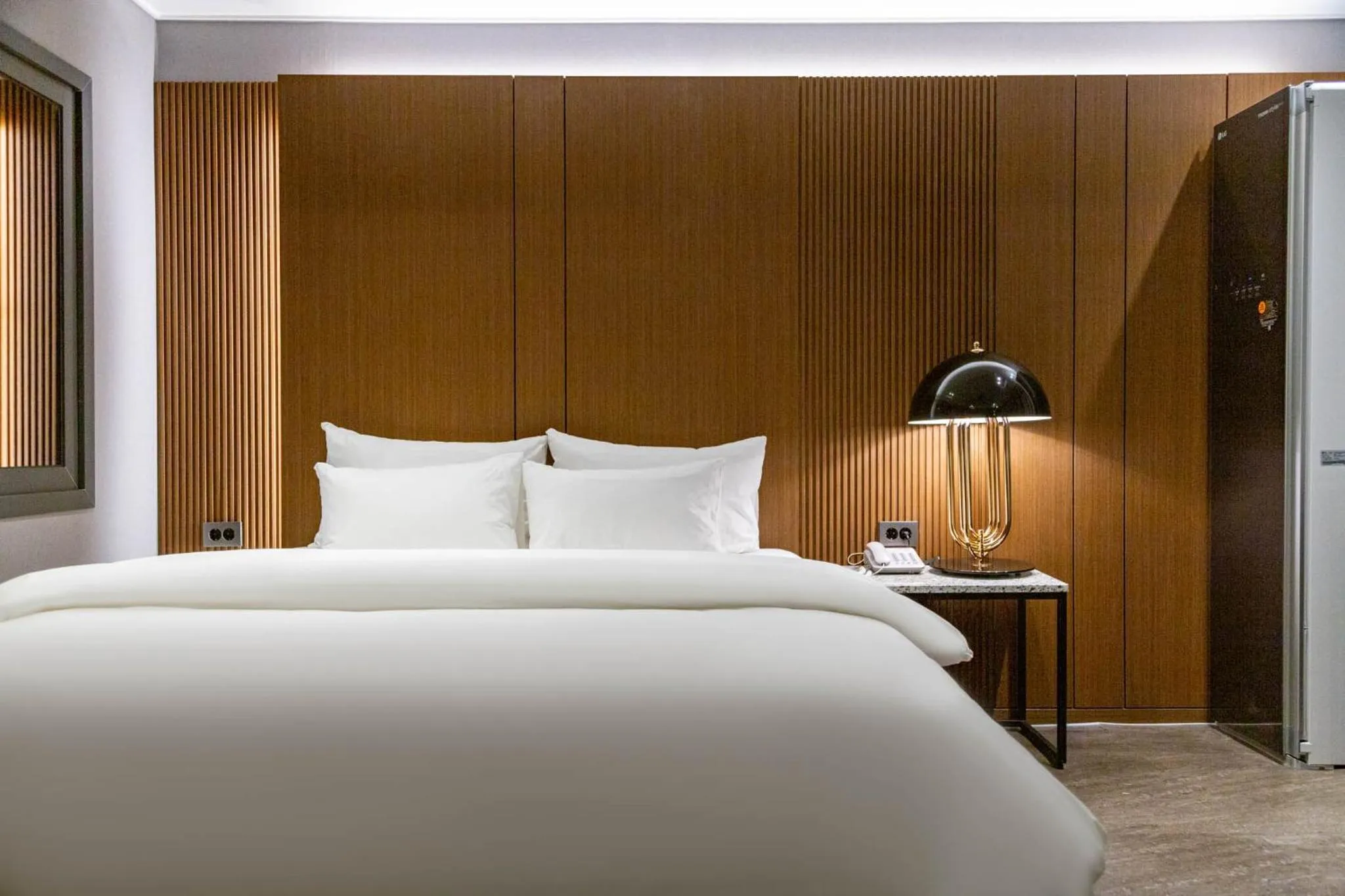 Bed in Jecheon The Wall Hotel