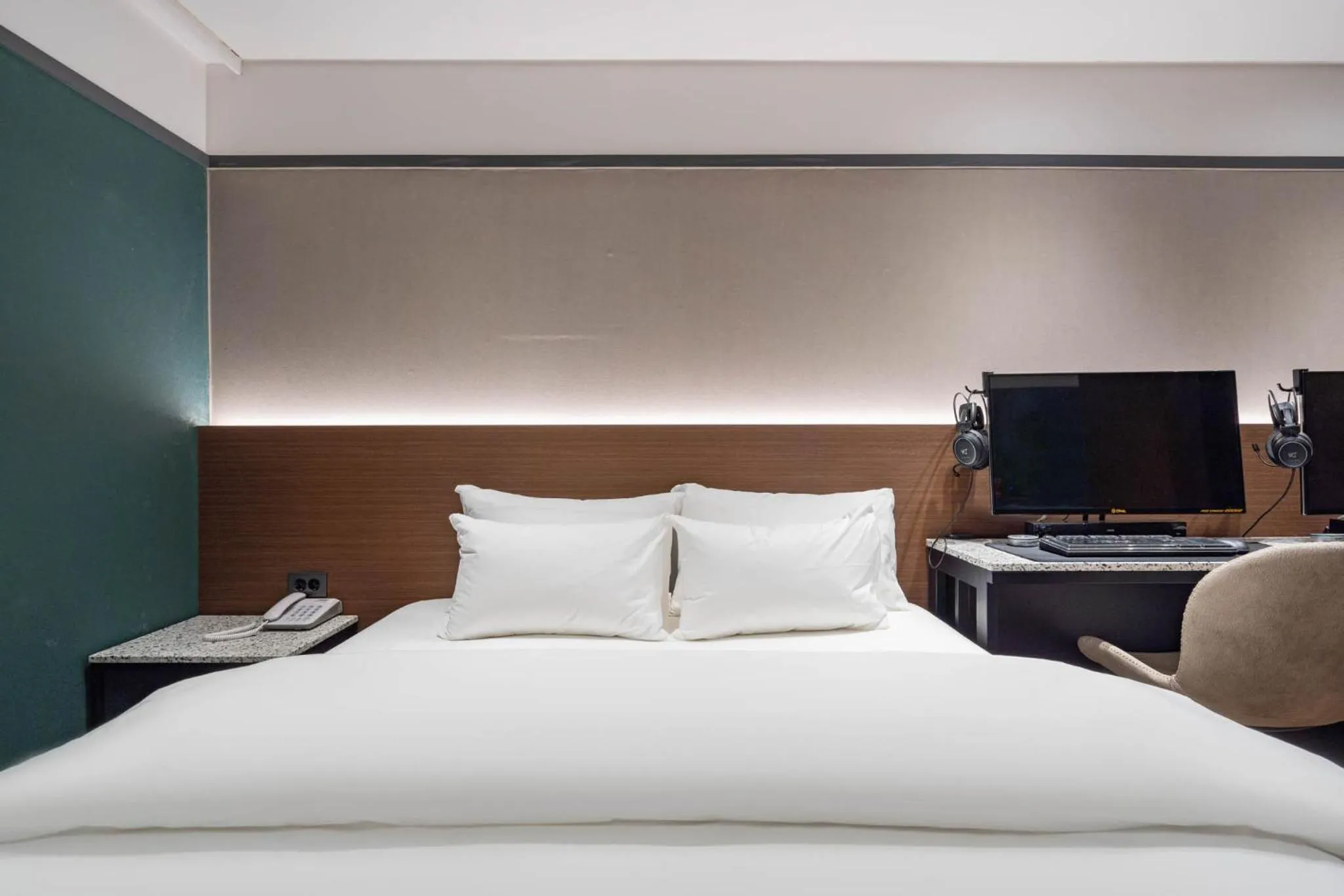 Bed in Jecheon The Wall Hotel