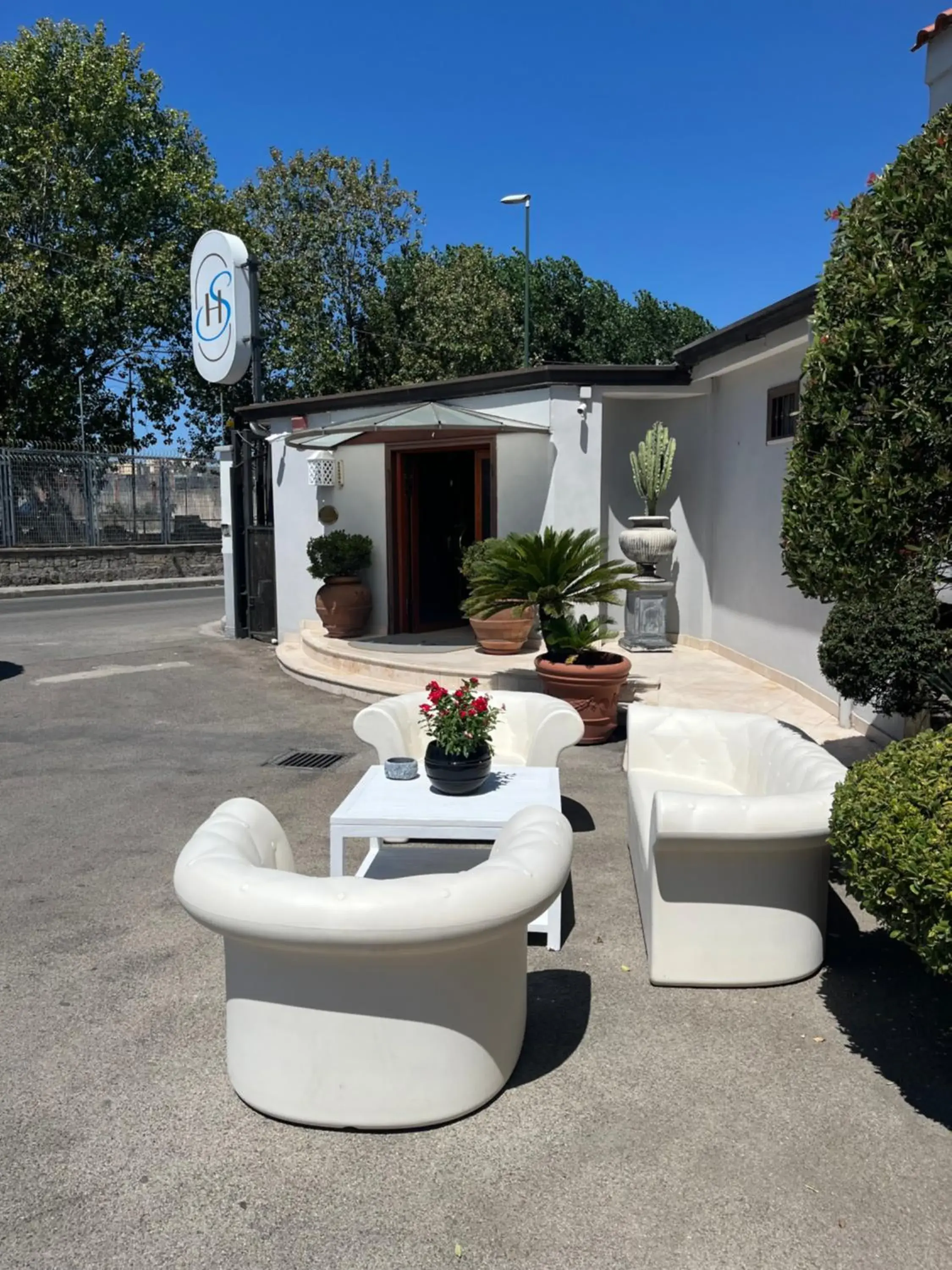 Property building in Hotel Serena Property building in Hotel Serena