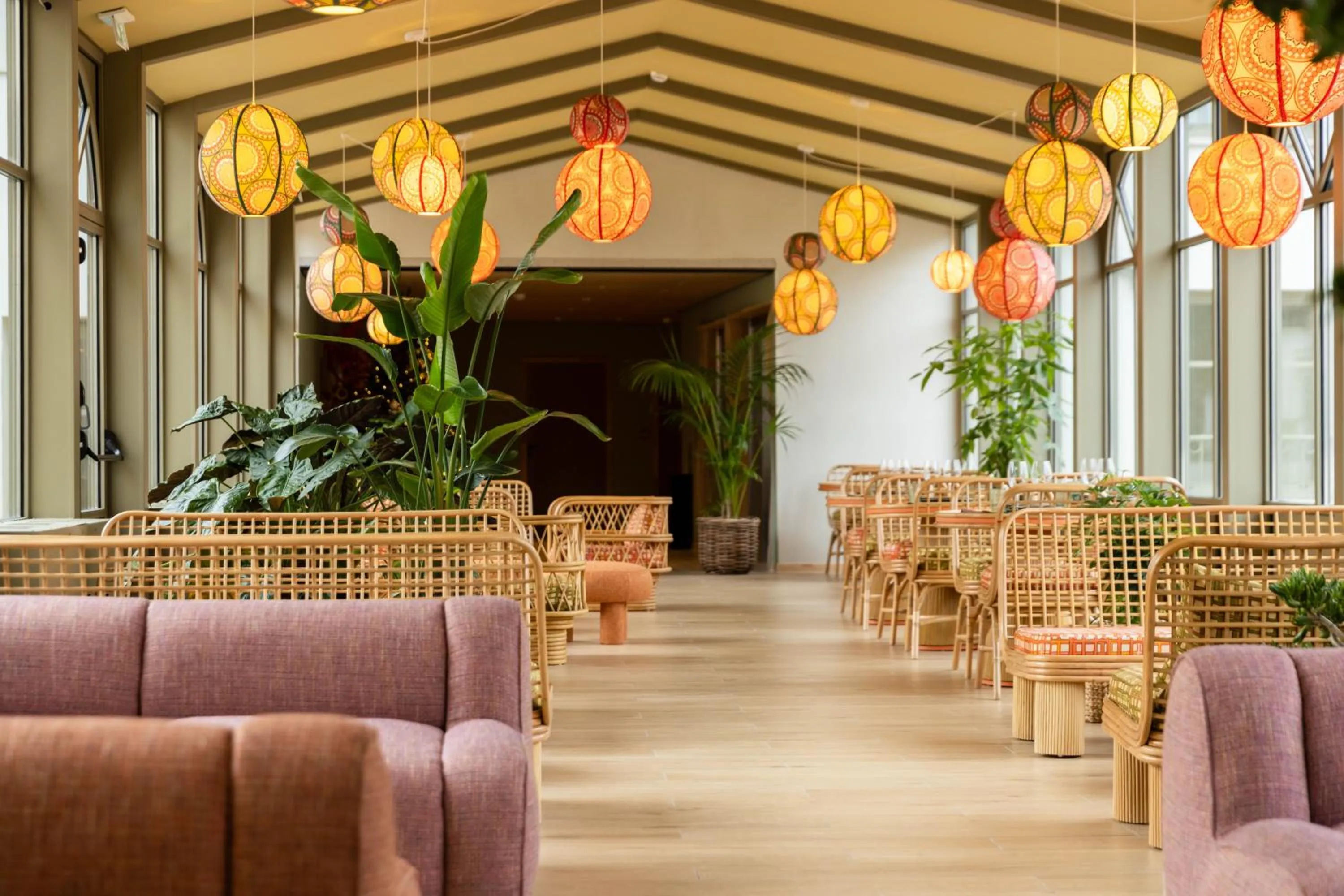 Seating area in Serra Boutique Hôtel