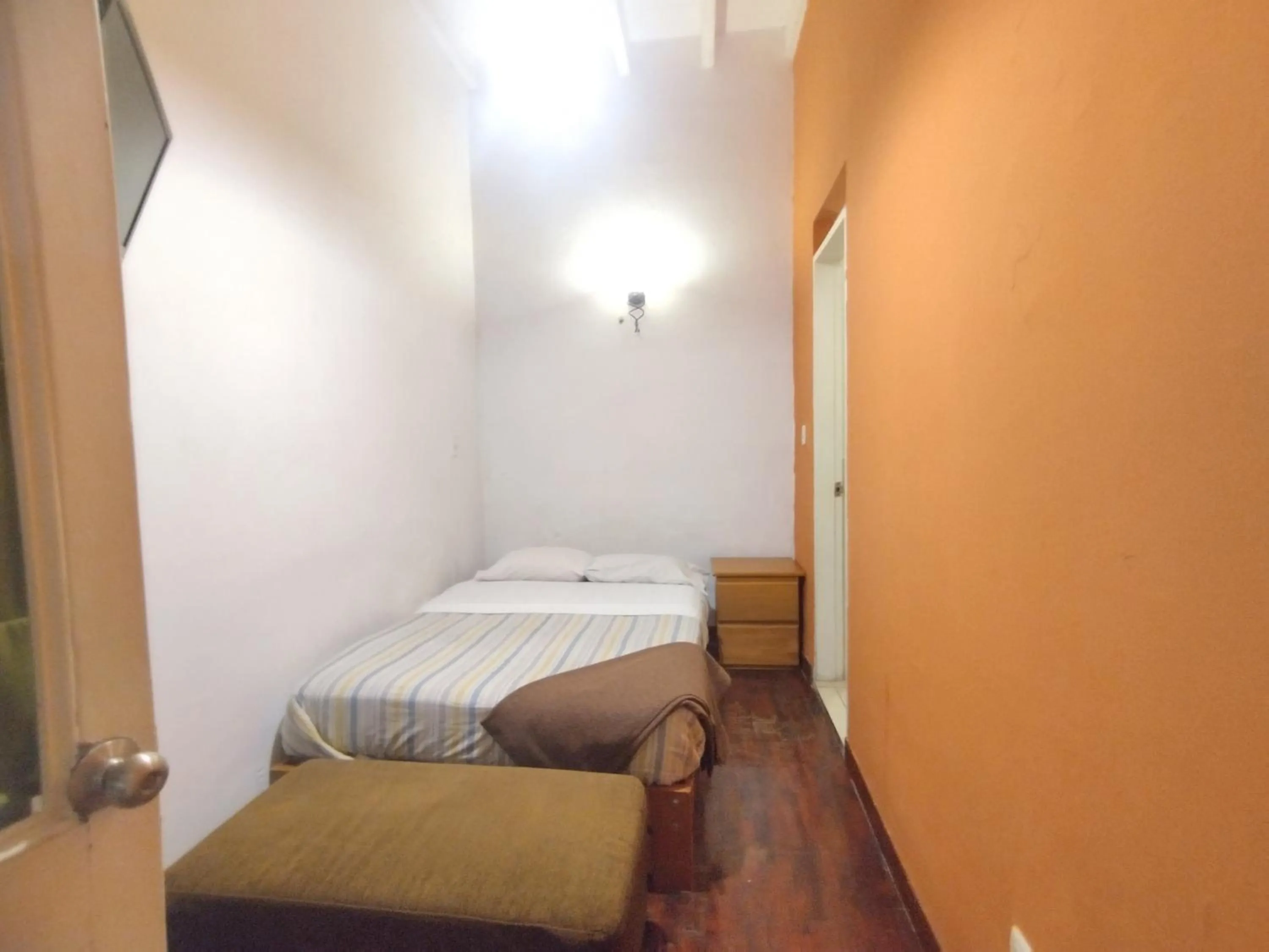 Bed in Hospedaje A Verde