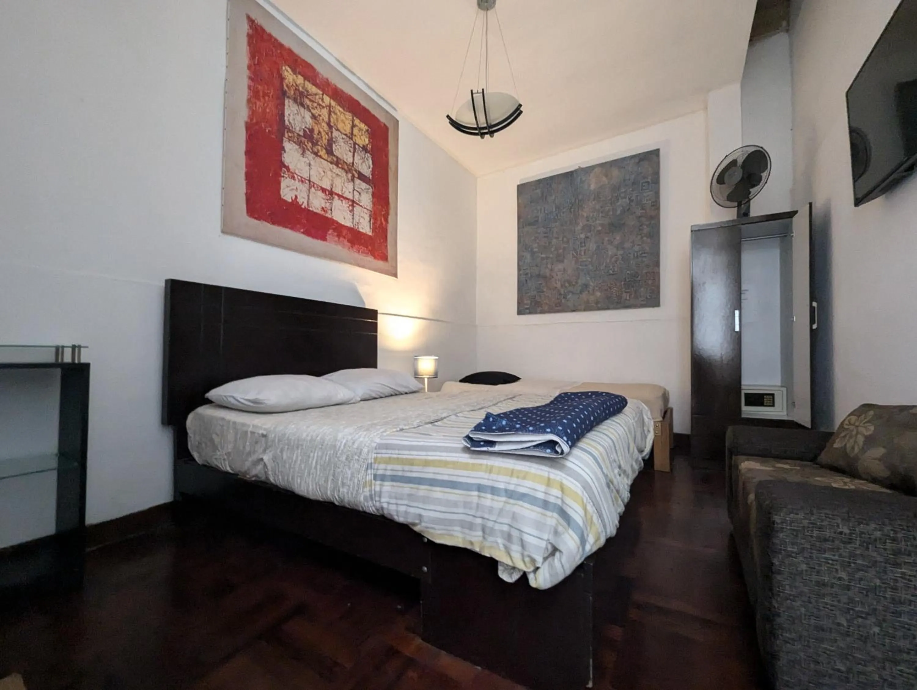 Bed in Hospedaje A Verde