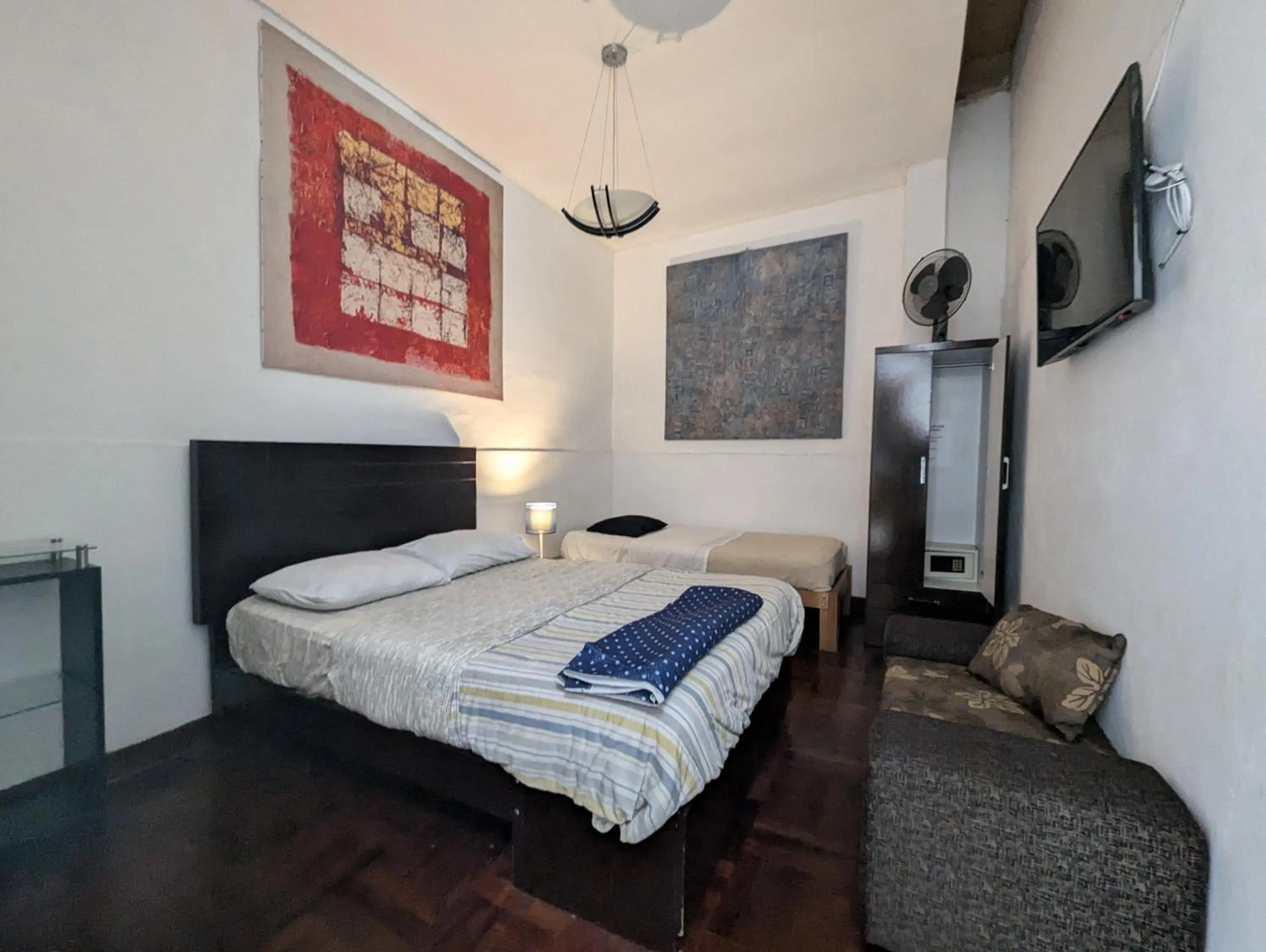 Bed in Hospedaje A Verde