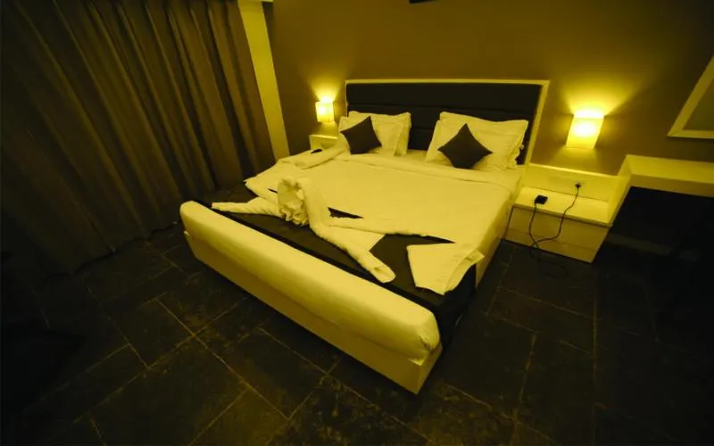 Bed in Hotel Dwarawata