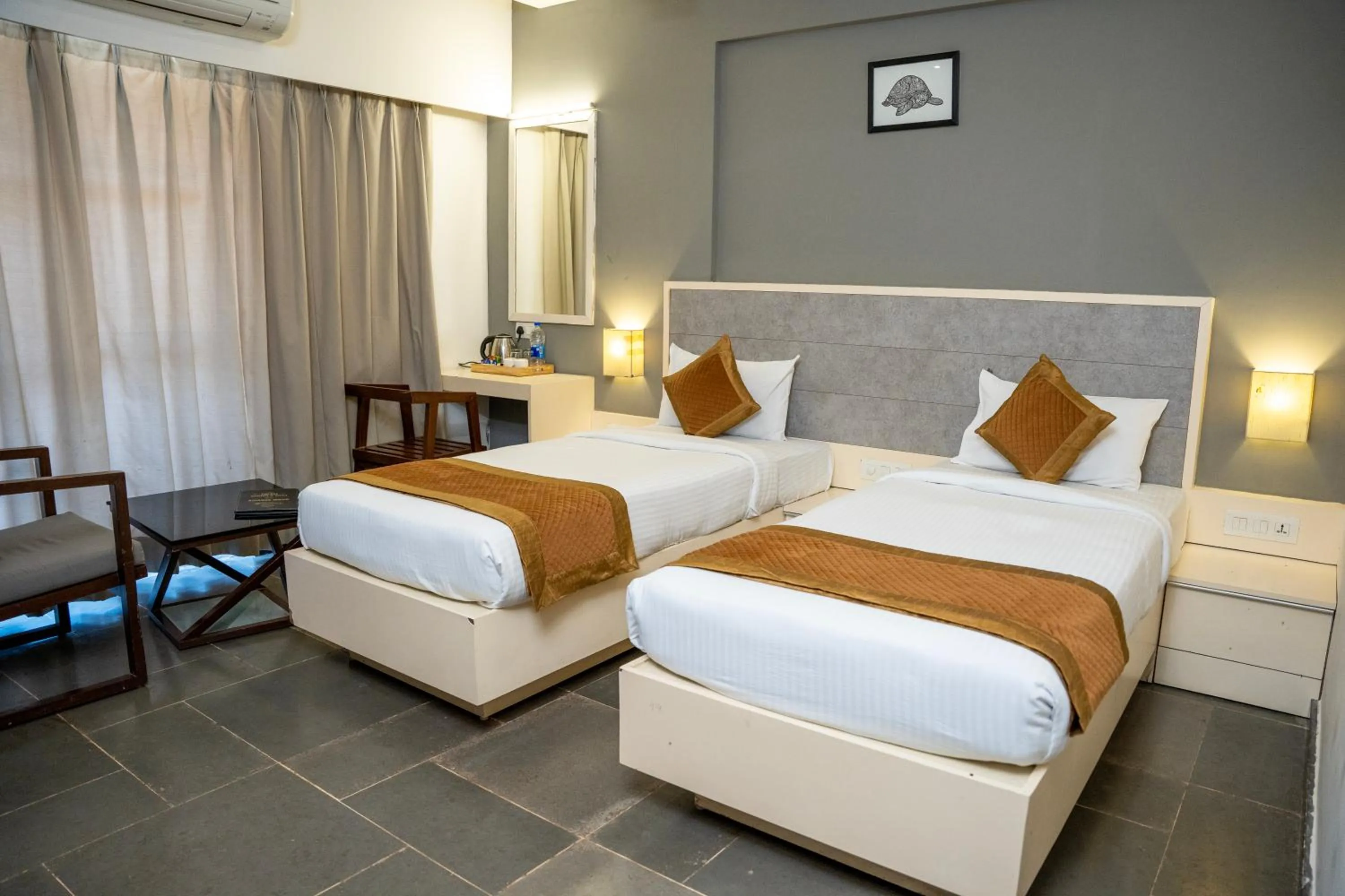 Bed in Hotel Dwarawata