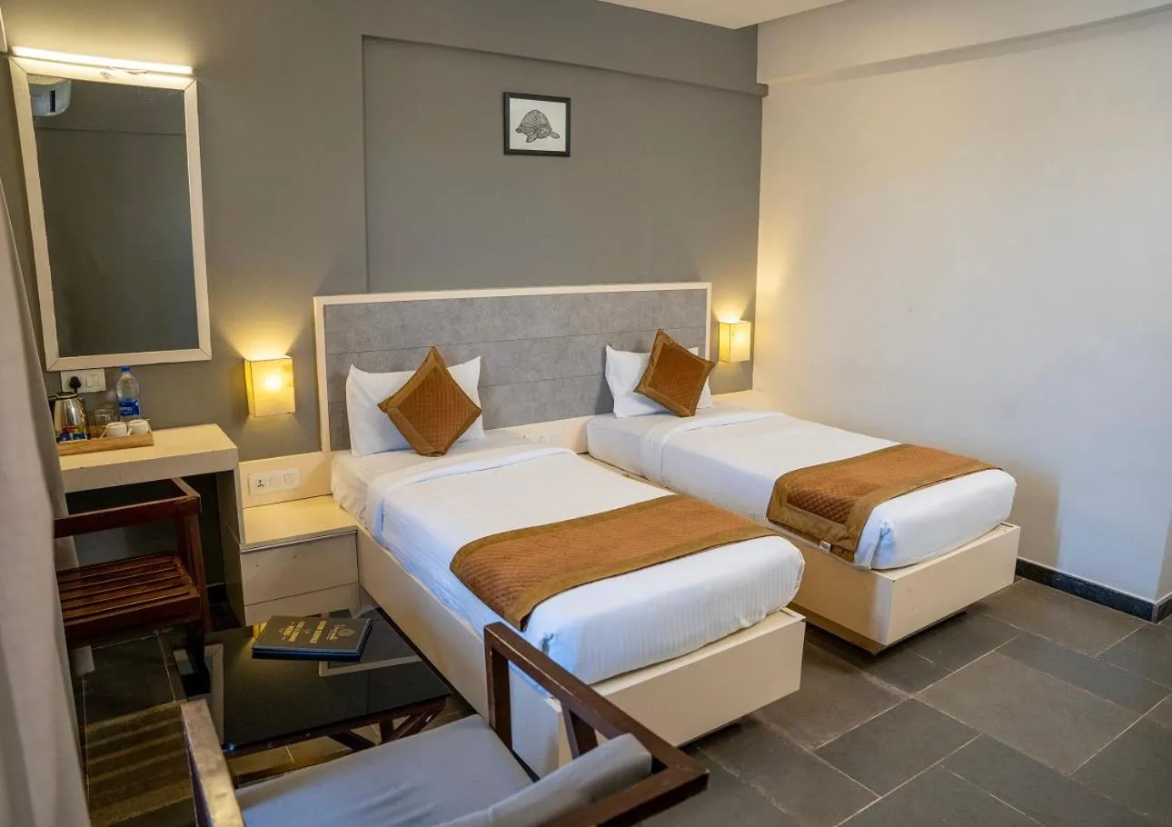 Bed in Hotel Dwarawata