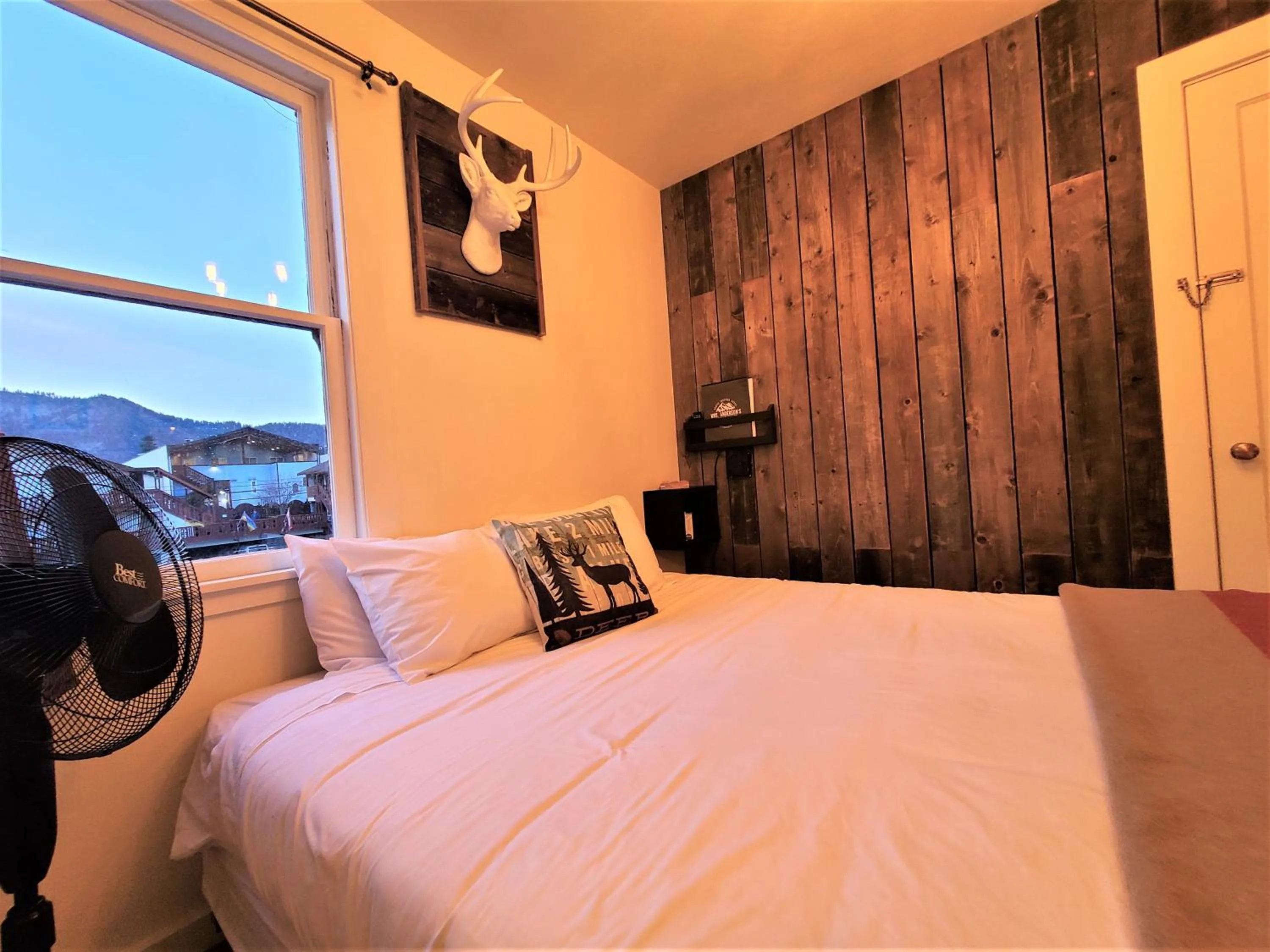 Bed in Mrs. Anderson's Lodging