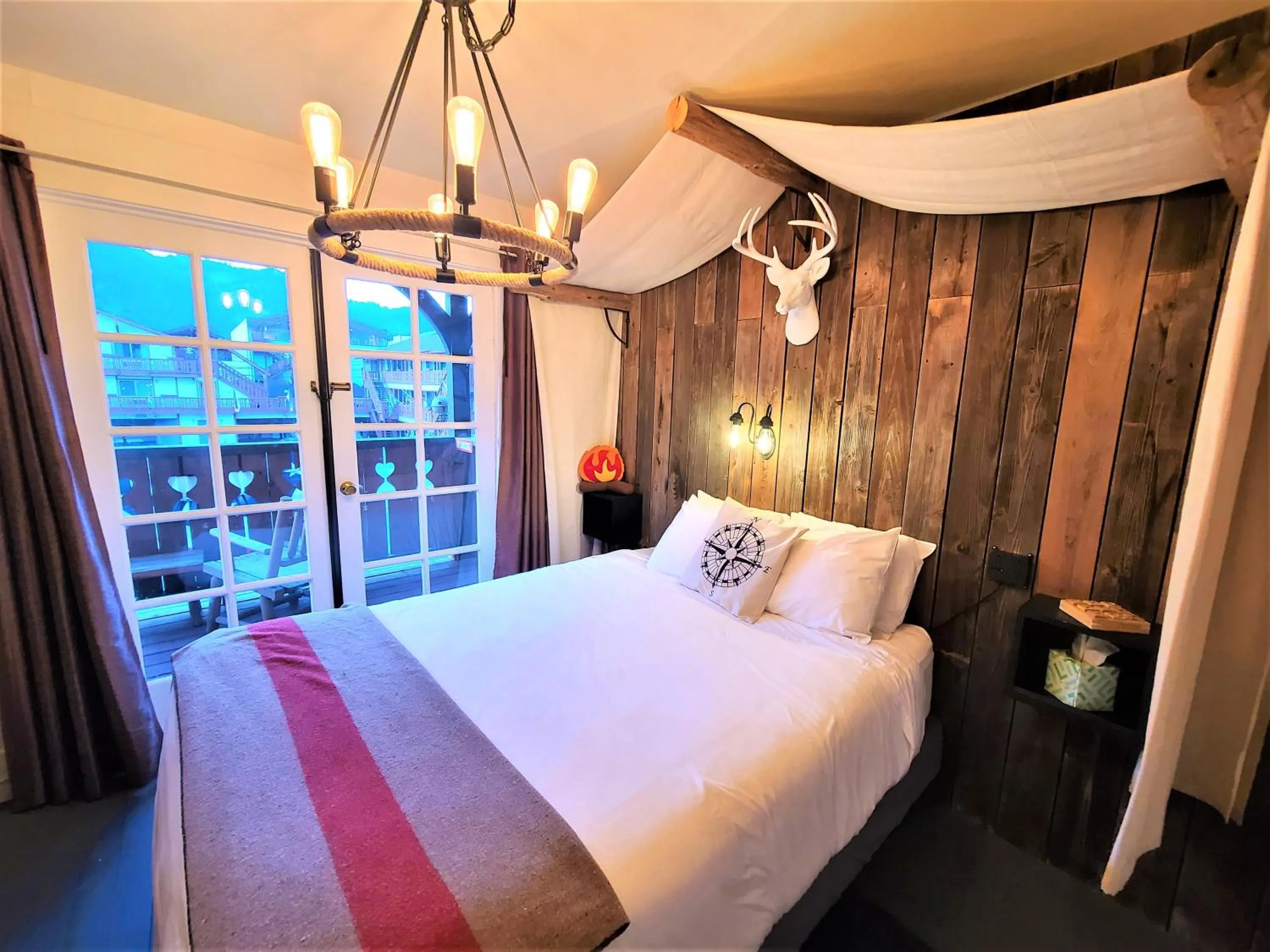 Bed in Mrs. Anderson's Lodging