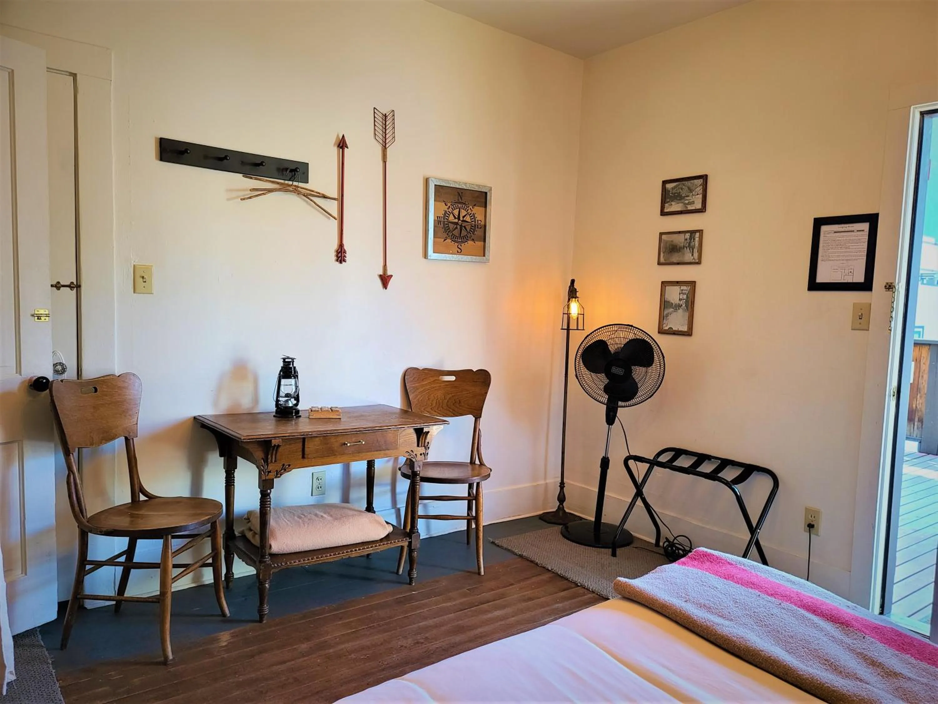 Bed in Mrs. Anderson's Lodging