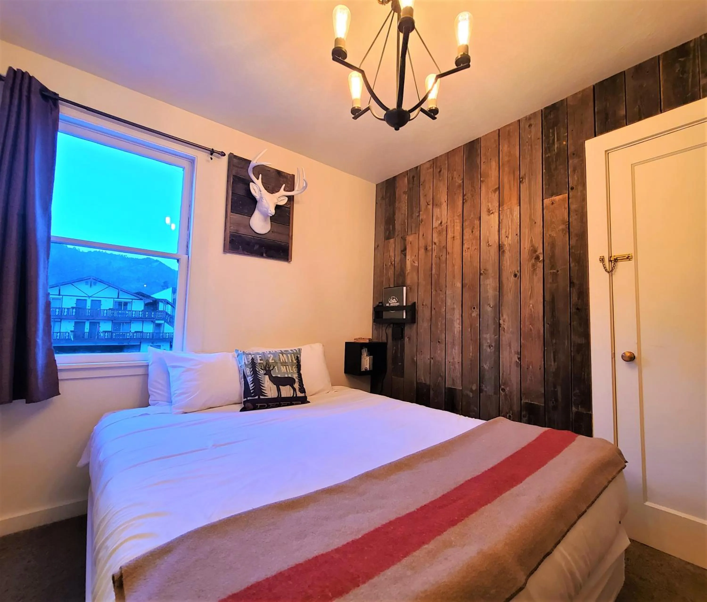 Bed in Mrs. Anderson's Lodging