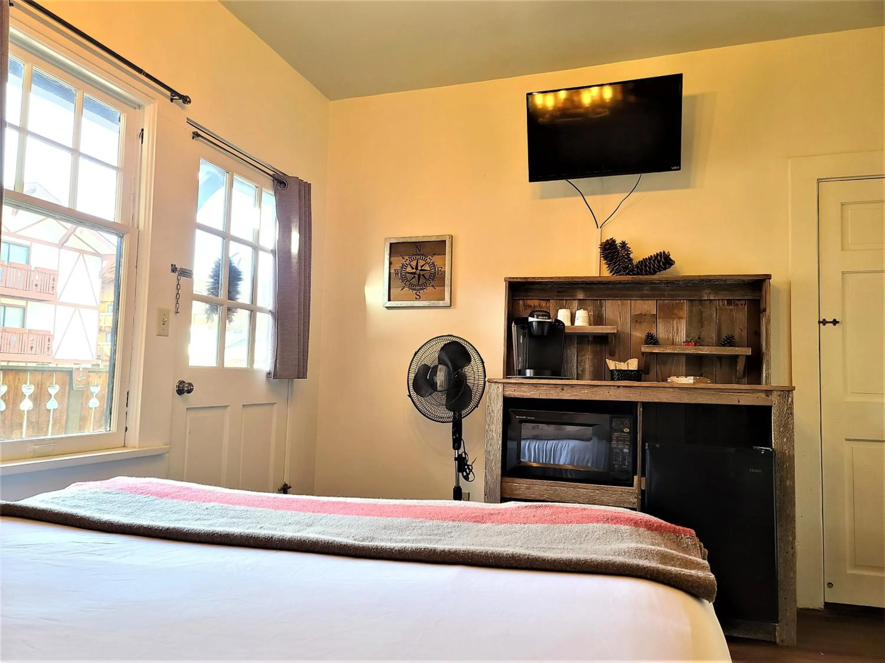 Bed in Mrs. Anderson's Lodging