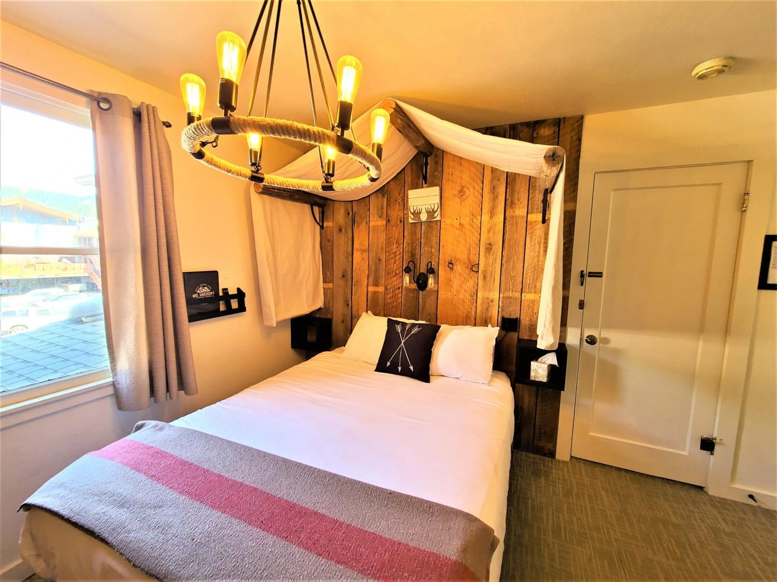 Bed in Mrs. Anderson's Lodging