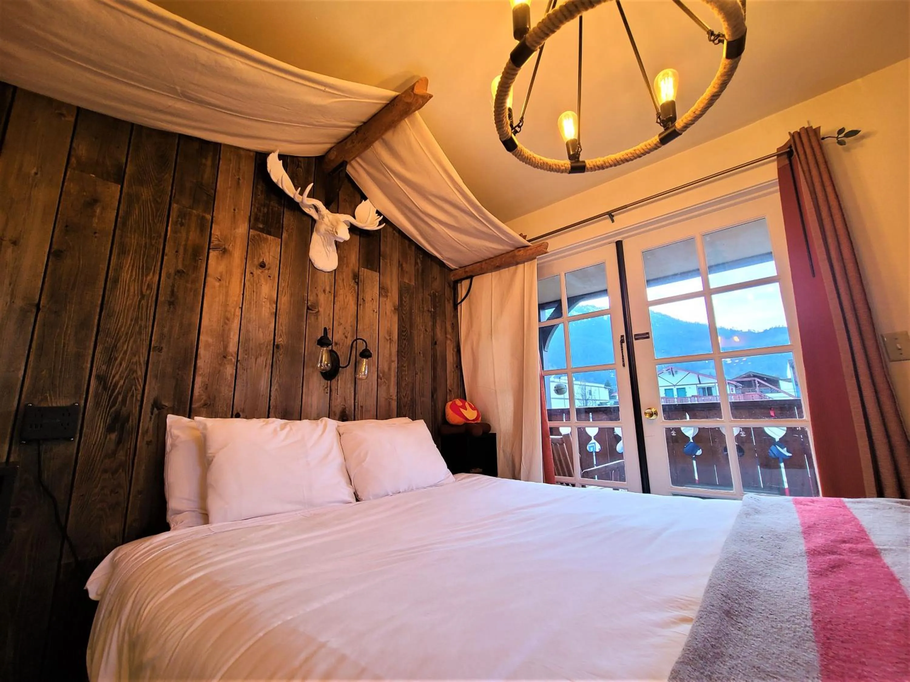 Bed in Mrs. Anderson's Lodging