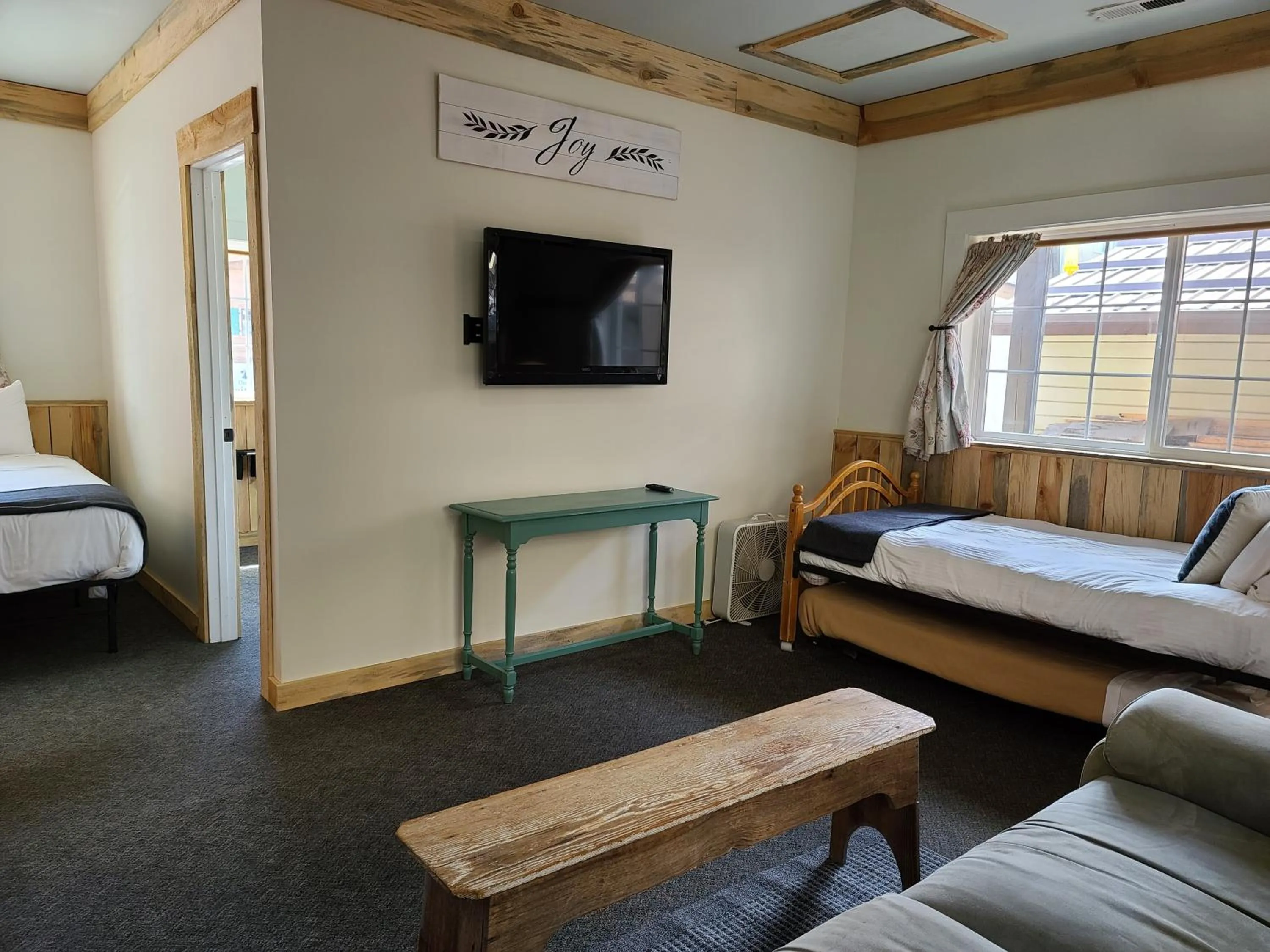 Bed in Mrs. Anderson's Lodging