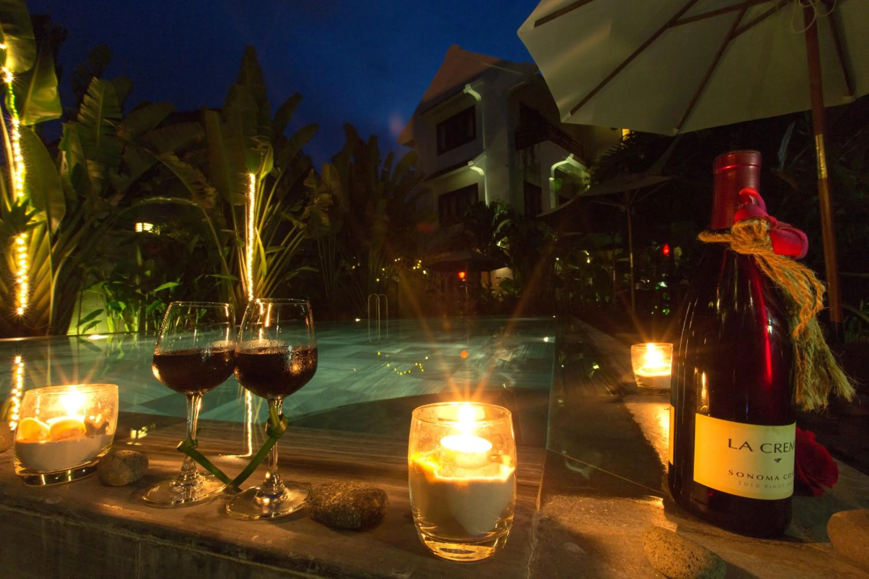 Swimming pool in East West Villa