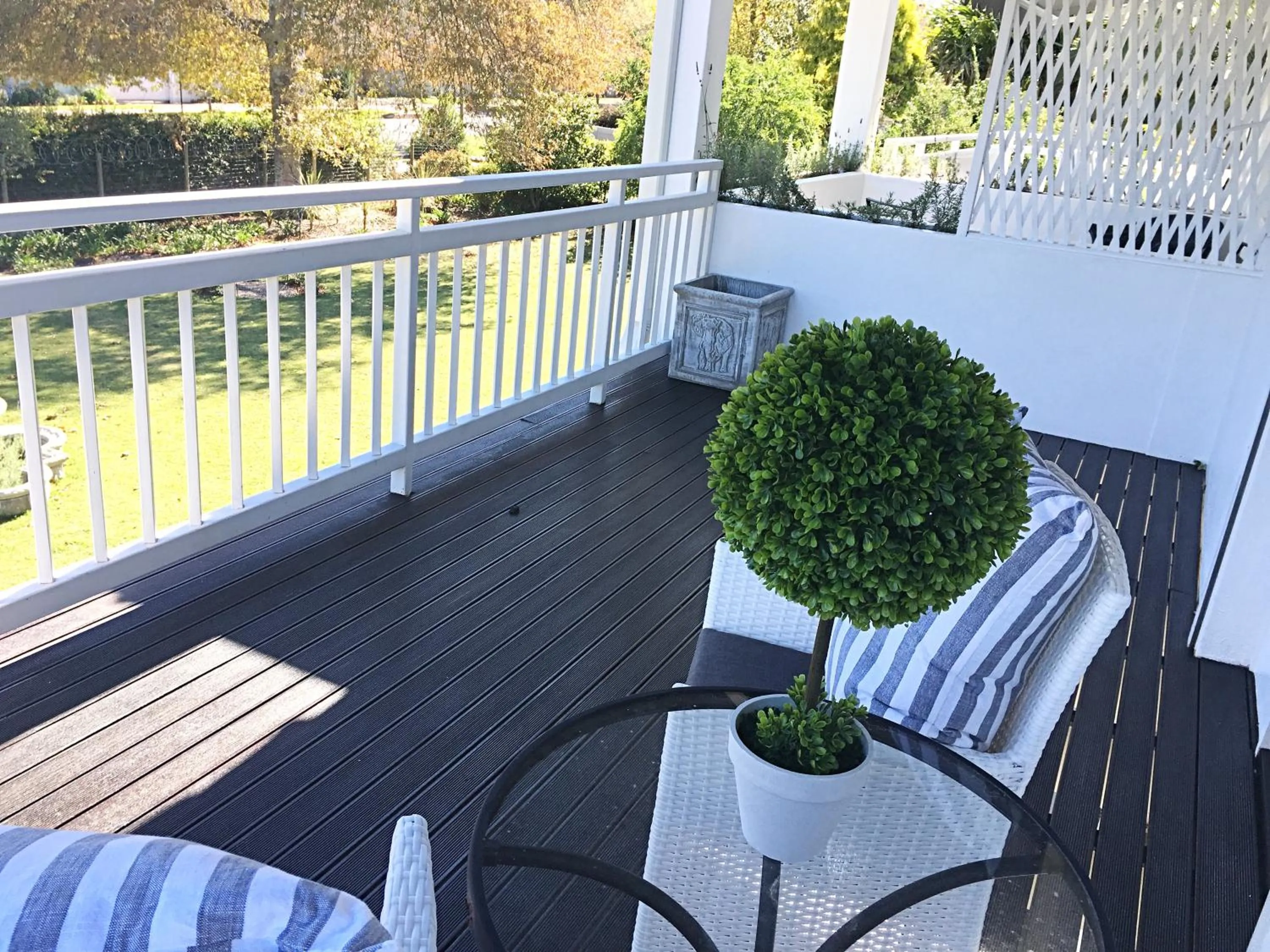 Balcony/Terrace in Oude Berg Guesthouse - 10 Caledon Street