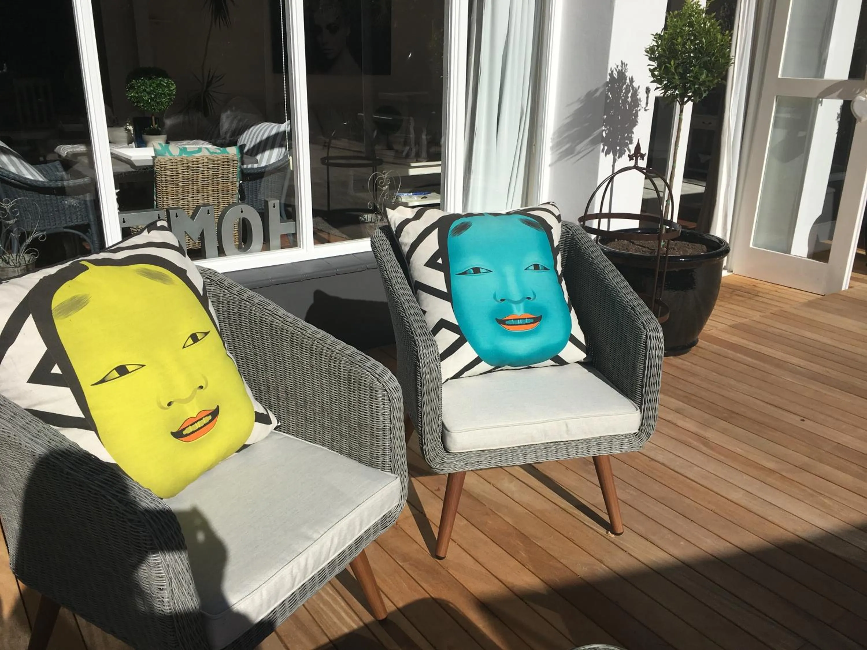 Balcony/Terrace in Oude Berg Guesthouse - 10 Caledon Street