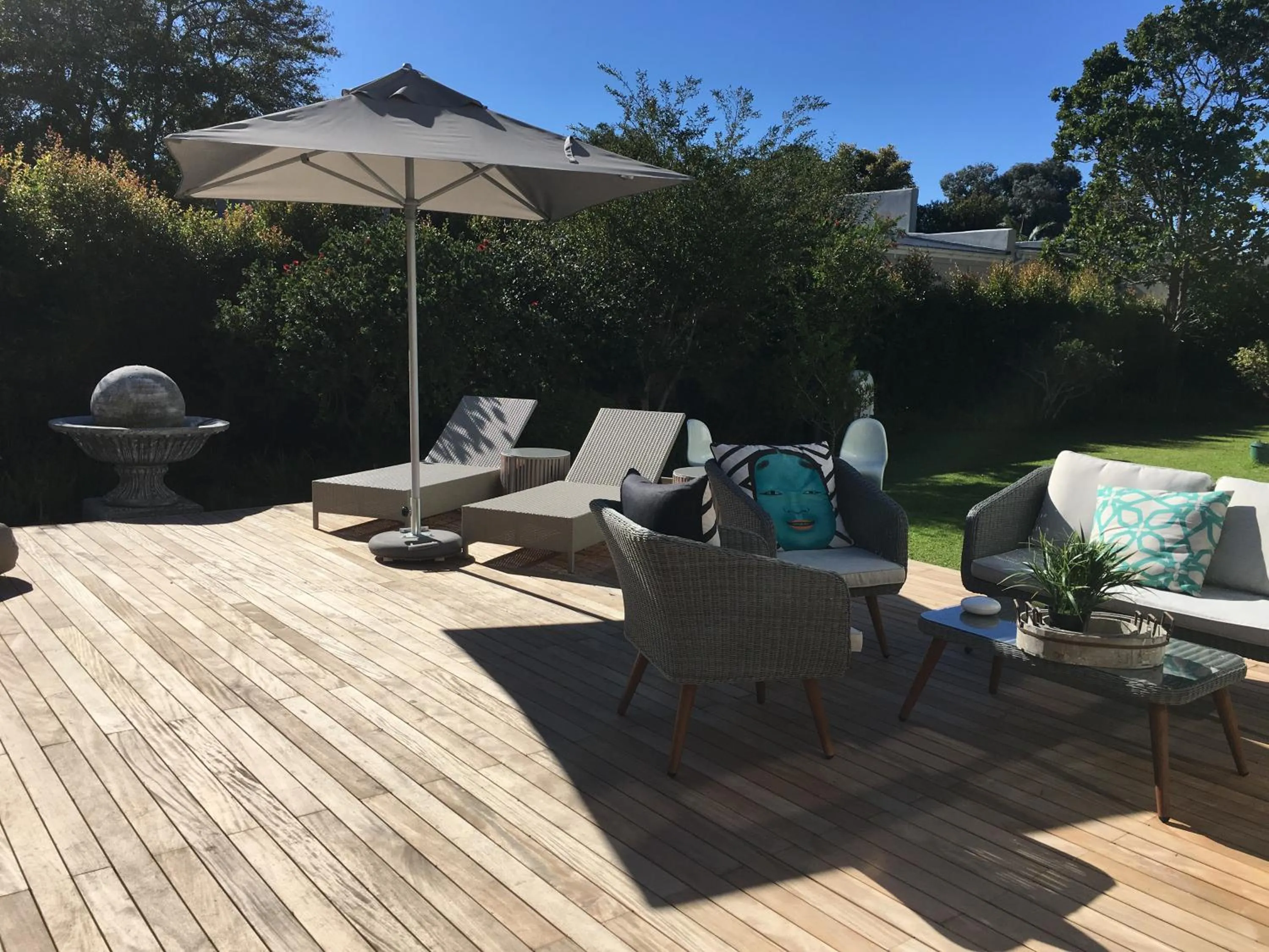 Balcony/Terrace in Oude Berg Guesthouse - 10 Caledon Street