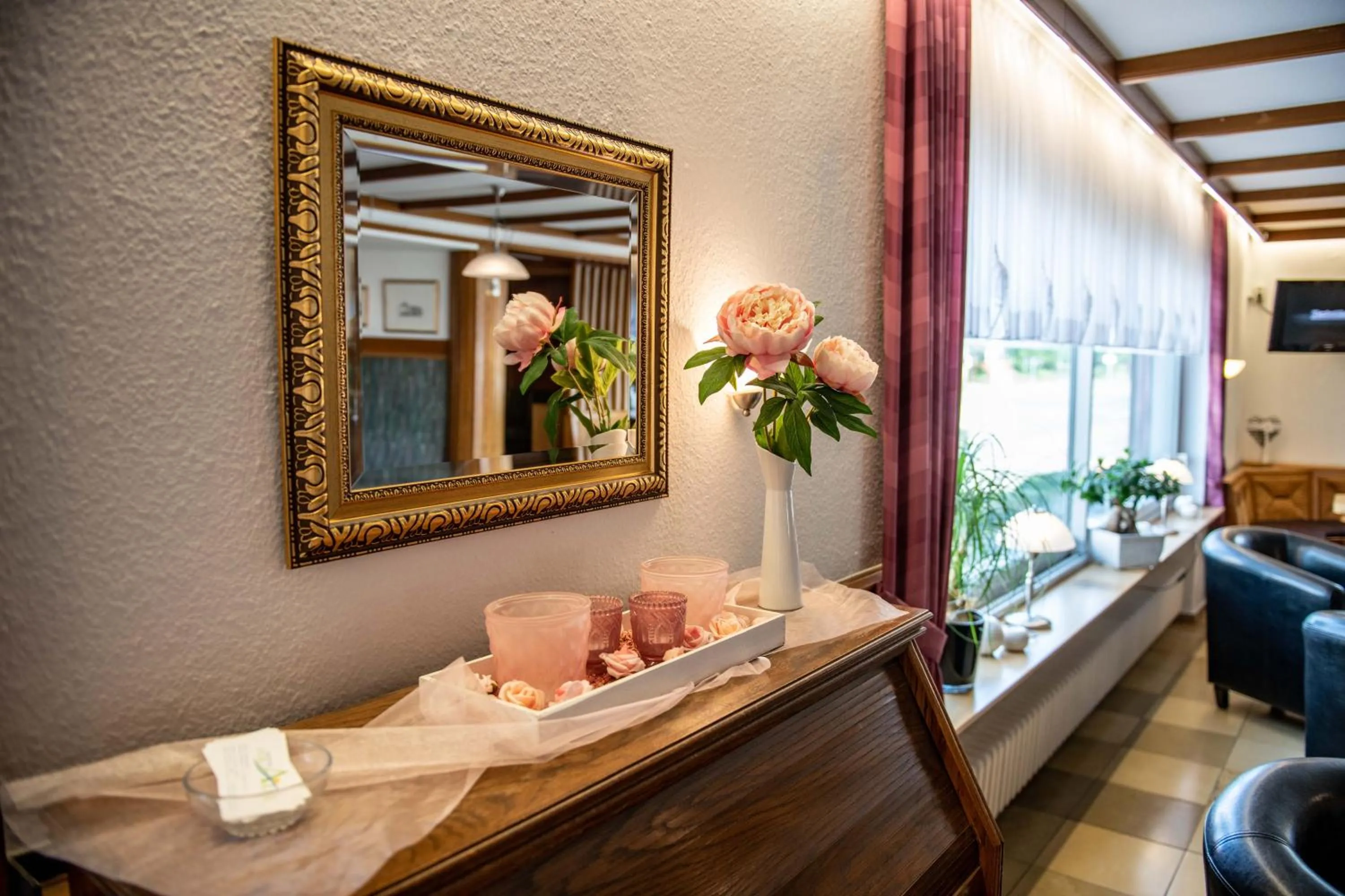 Decorative detail in Hotel Zur Aue