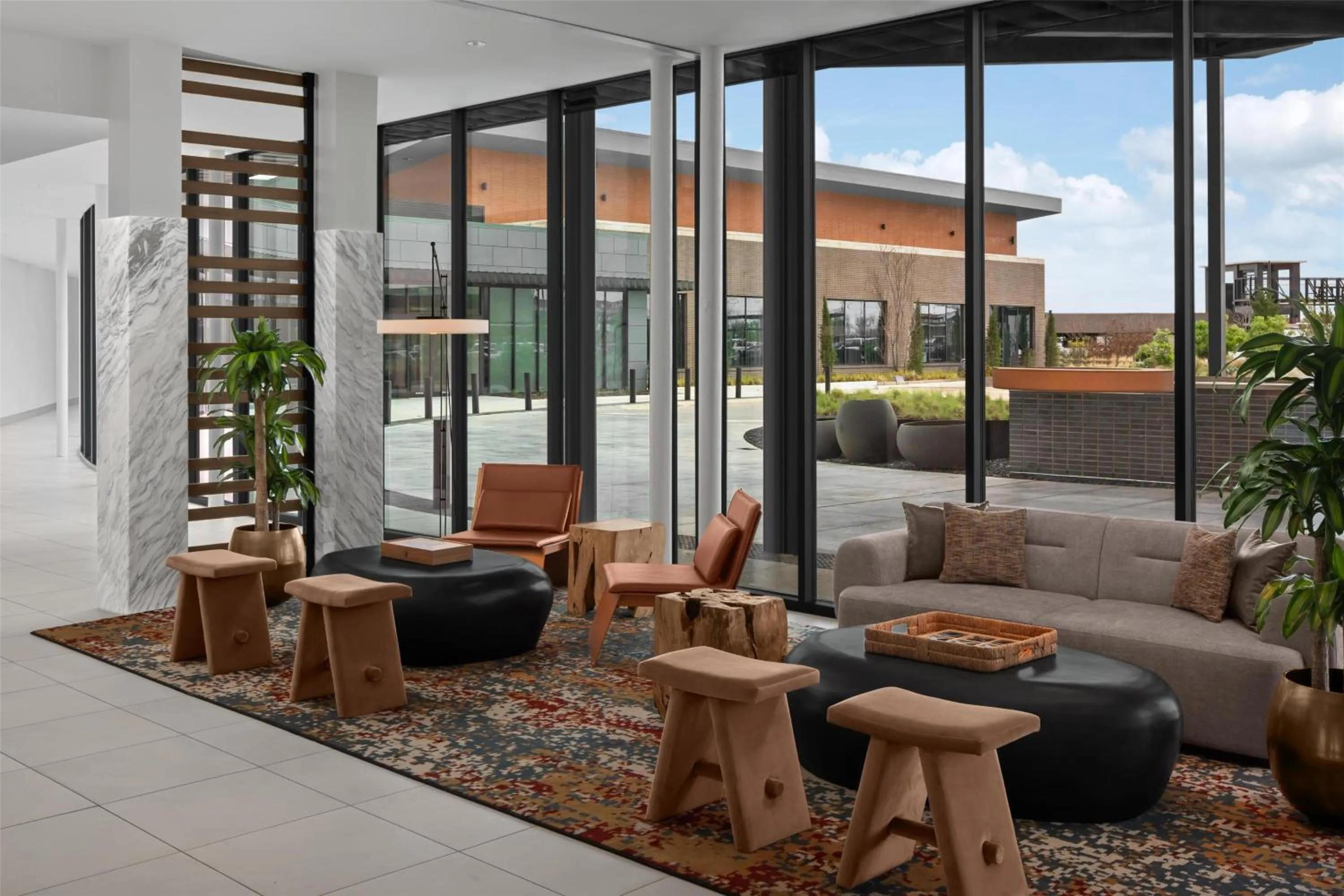 Lobby or reception in Homewood Suites By Hilton Grand Prairie At EpicCentral