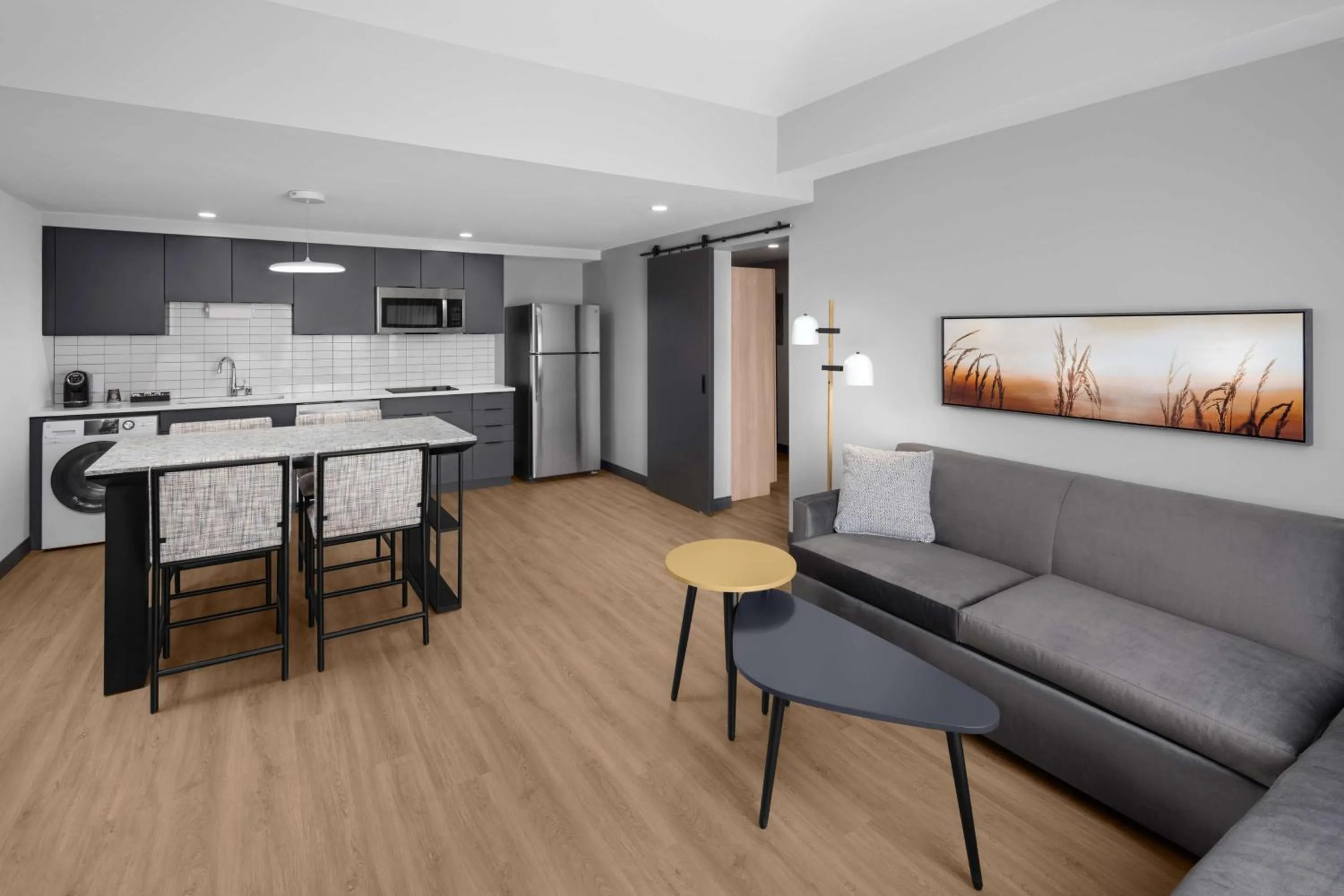 Kitchen or kitchenette in Homewood Suites By Hilton Grand Prairie At EpicCentral