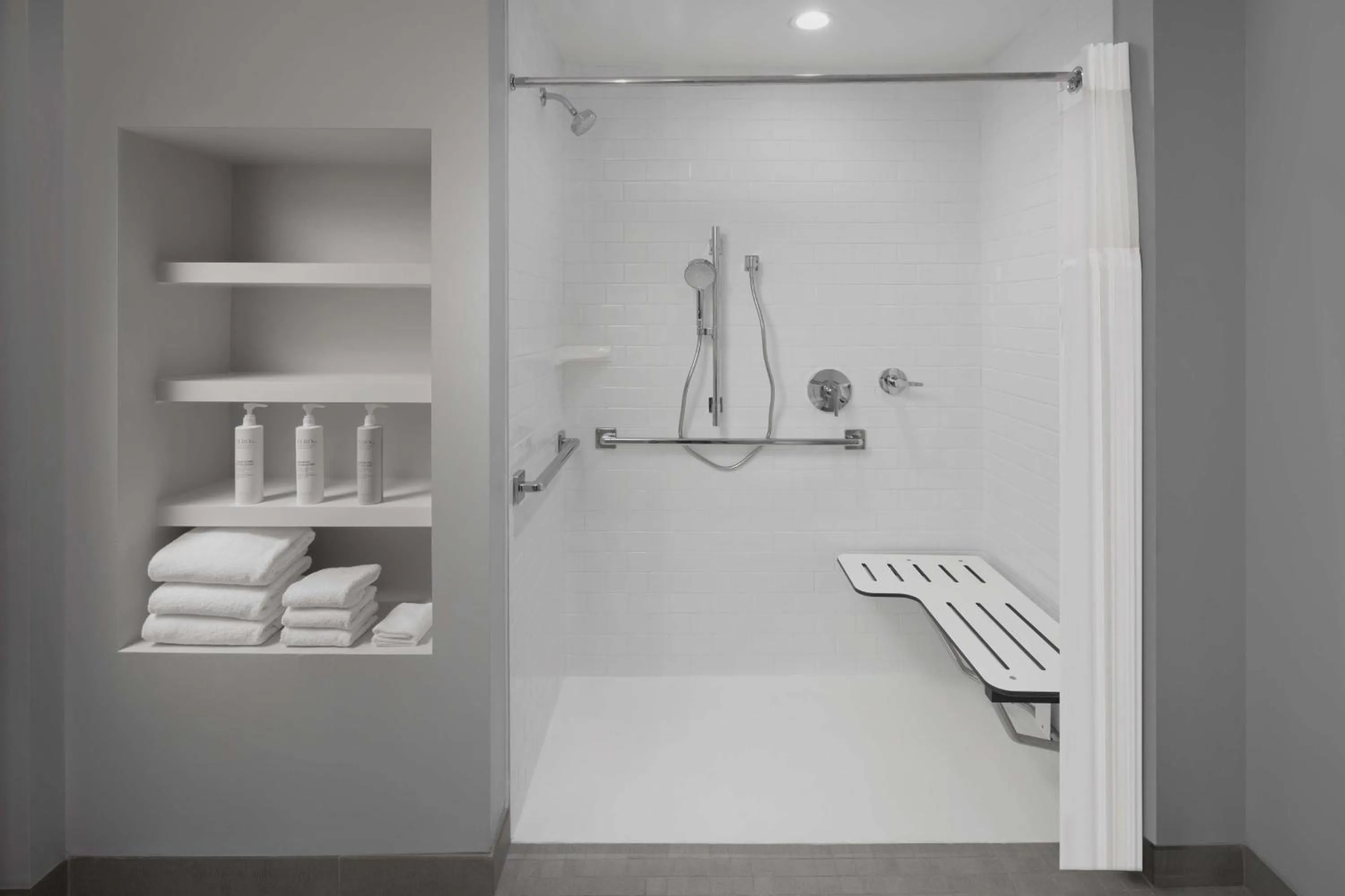 Bathroom in Homewood Suites By Hilton Grand Prairie At EpicCentral