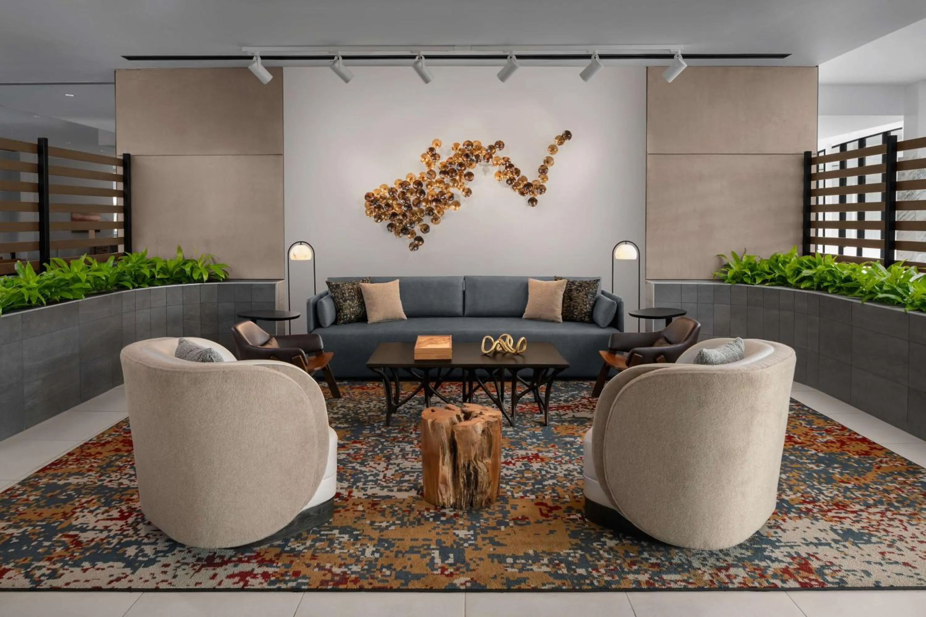 Lobby or reception in Hilton Garden Inn Grand Prairie At EpicCentral