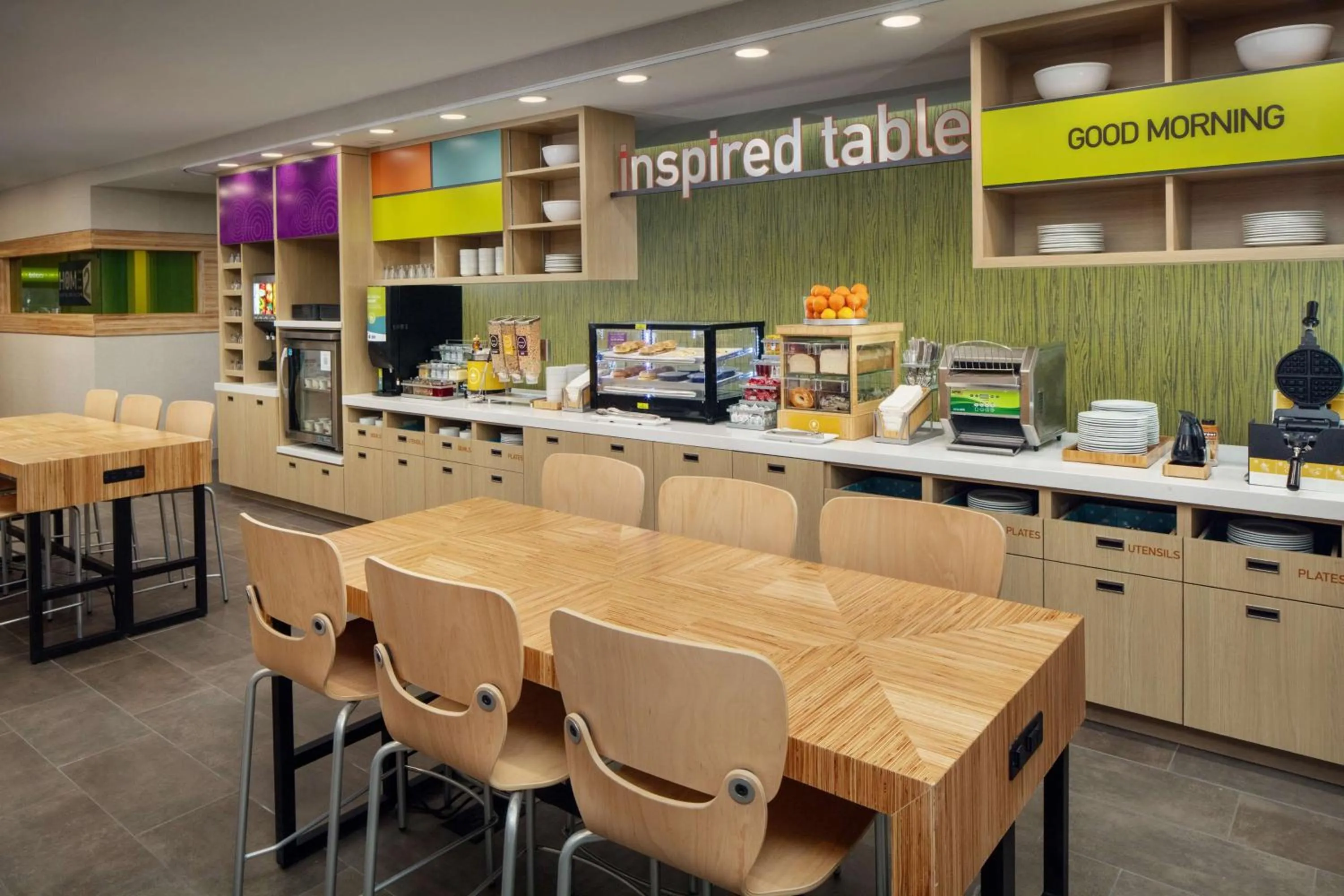 Breakfast in Home2 Suites By Hilton Lake Mary Orlando