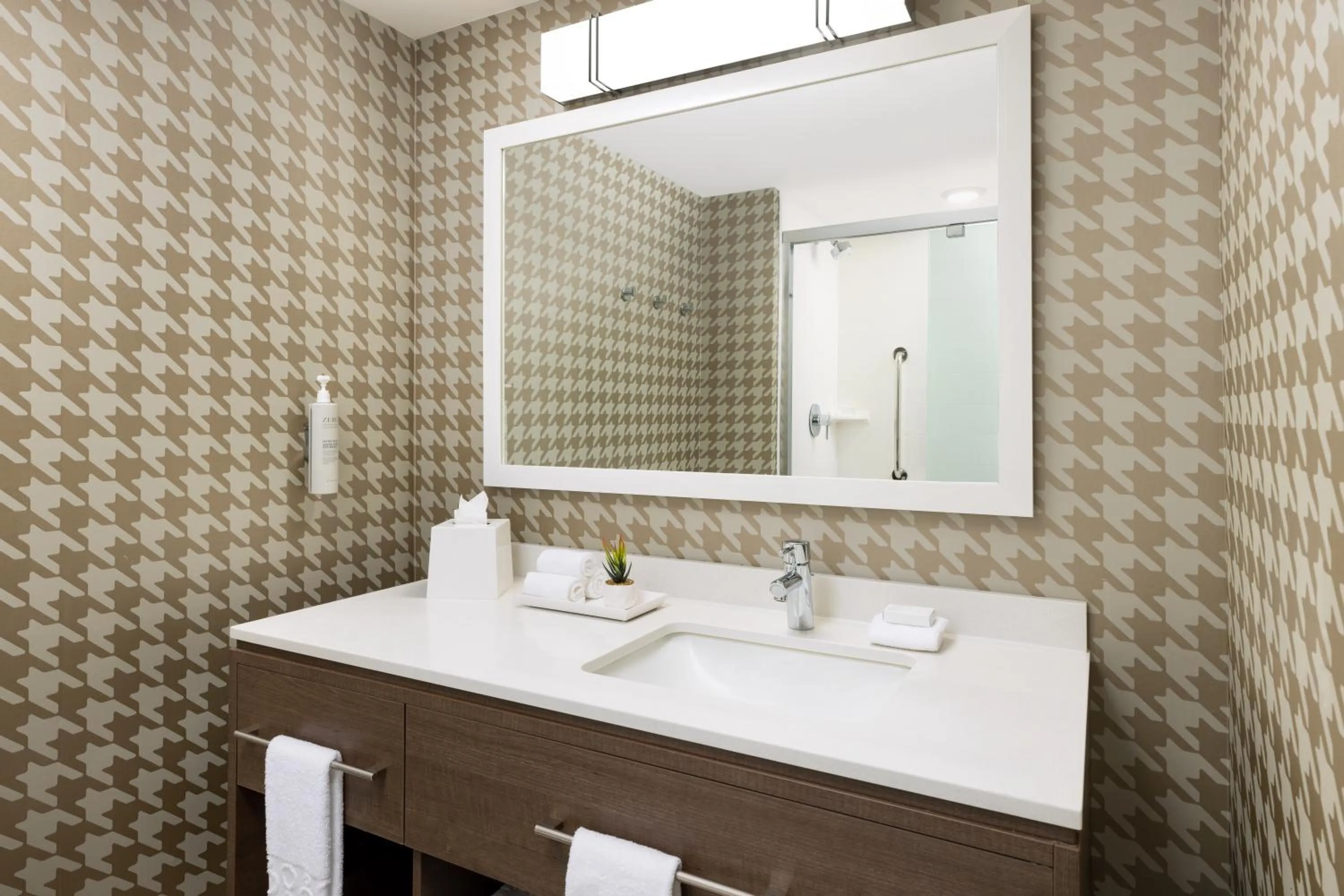 Bathroom in Home2 Suites By Hilton Lake Mary Orlando