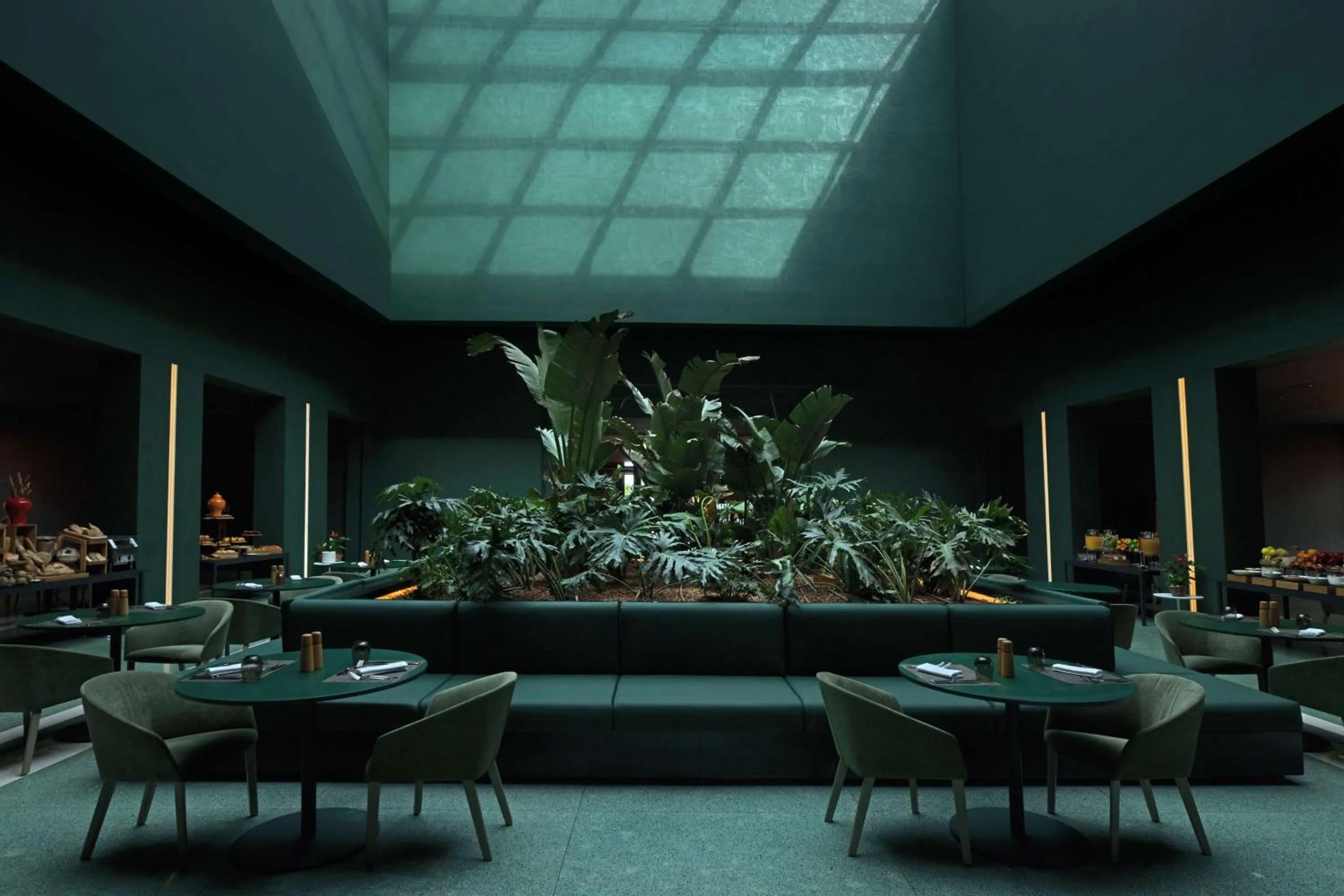 Restaurant/places to eat in Doubletree By Hilton Ben Guerir Hotel & Residences