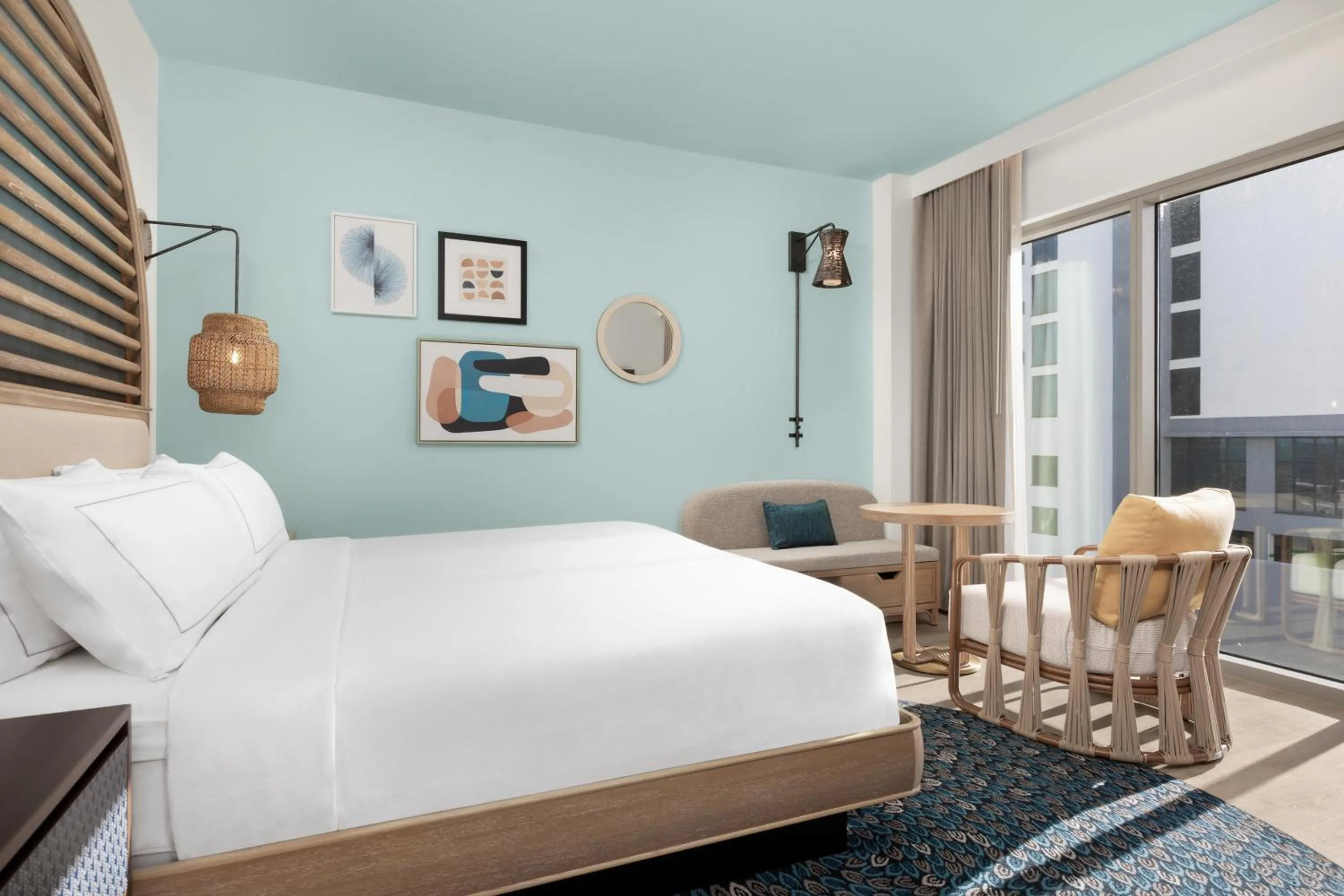 Bed in The Hiatus Clearwater Beach, Curio Collection By Hilton